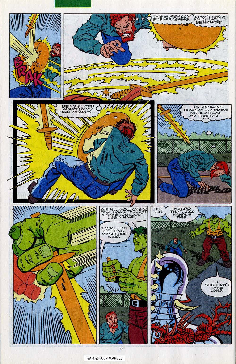 Read online The Incredible Hulk (1968) comic -  Issue # _Annual 1993 - 18