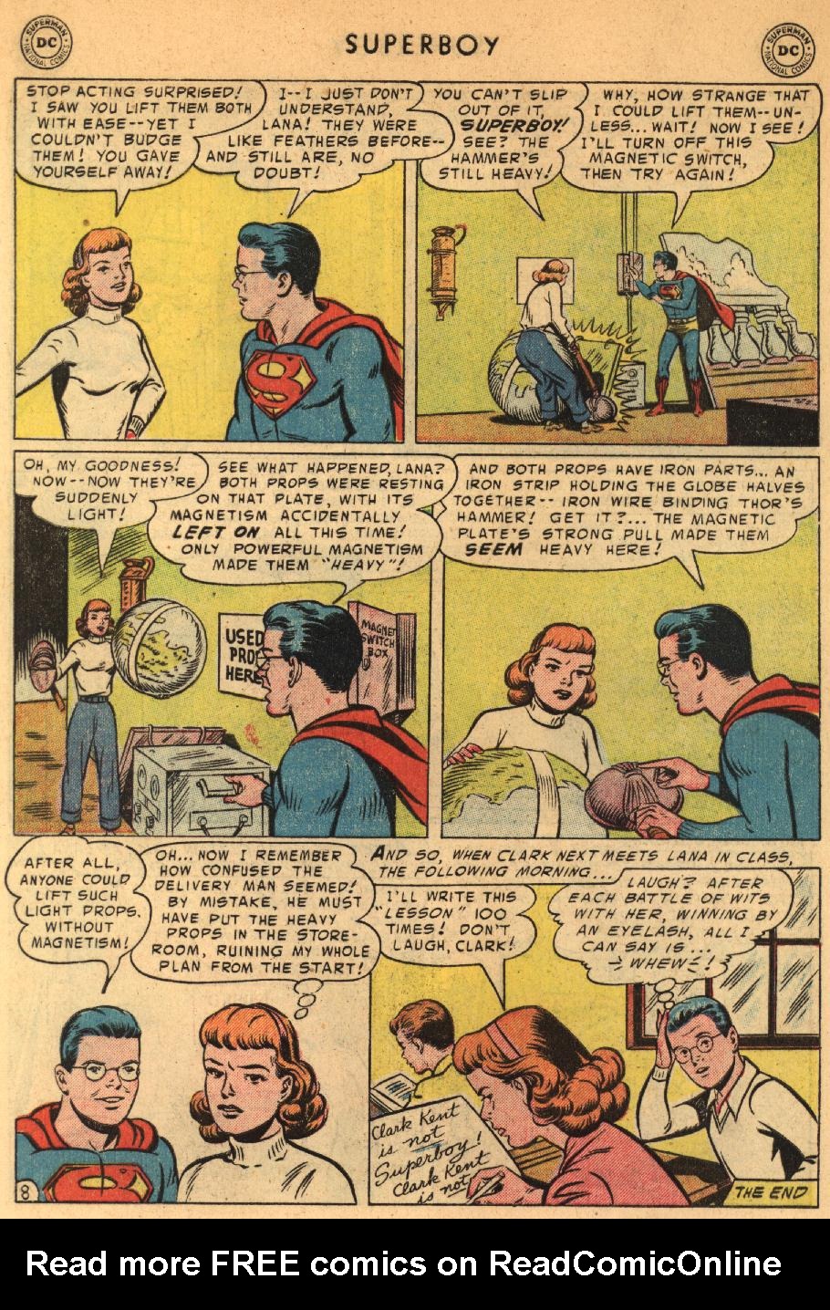 Read online Superboy (1949) comic -  Issue #44 - 29