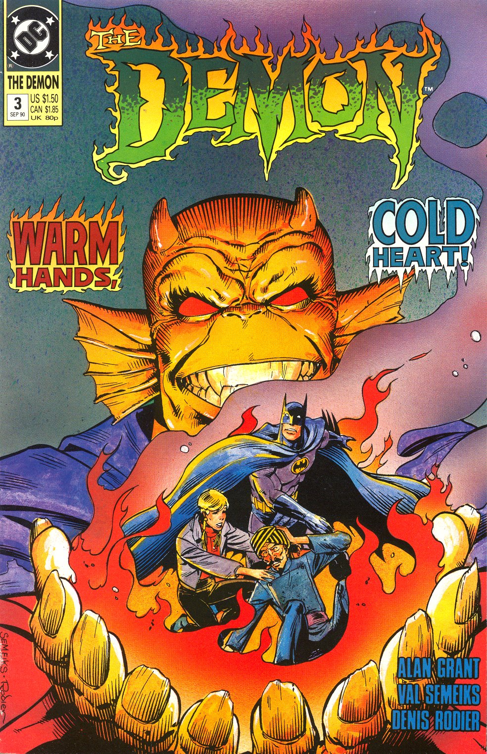 Read online The Demon (1990) comic -  Issue #3 - 1