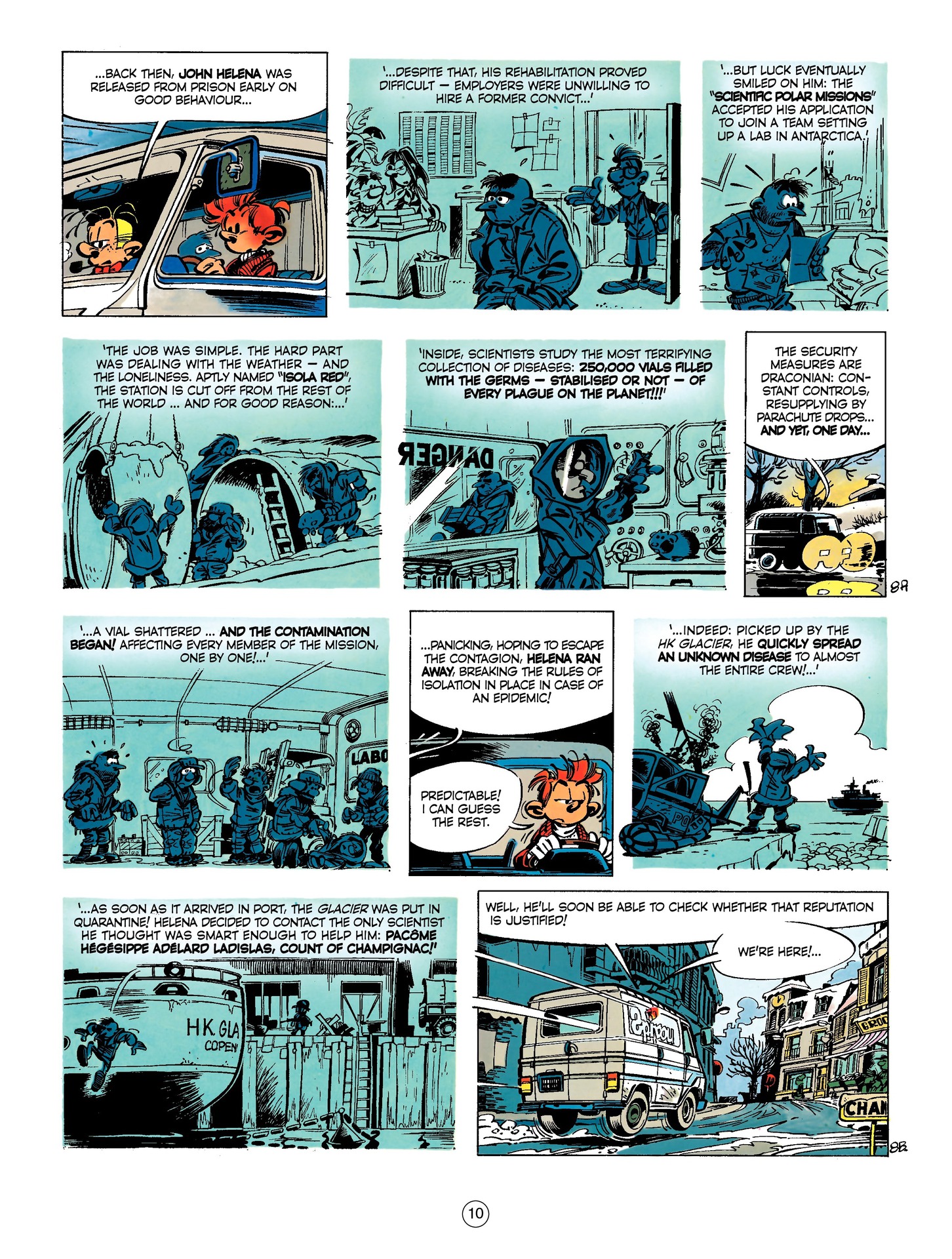 Read online Spirou & Fantasio (2009) comic -  Issue #10 - 10