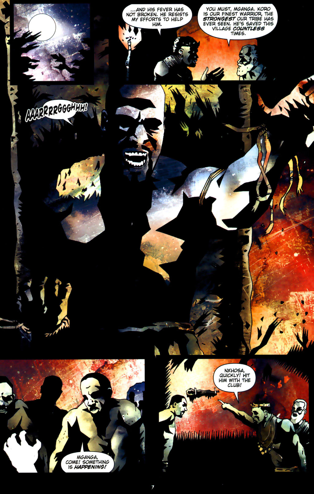 Read online Underworld: Red In Tooth And Claw comic -  Issue #2 - 9
