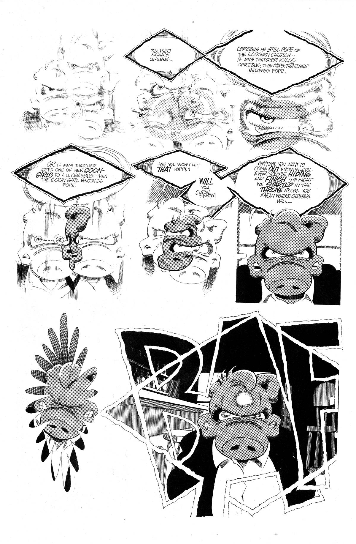 Read online Cerebus comic -  Issue #215 - 11