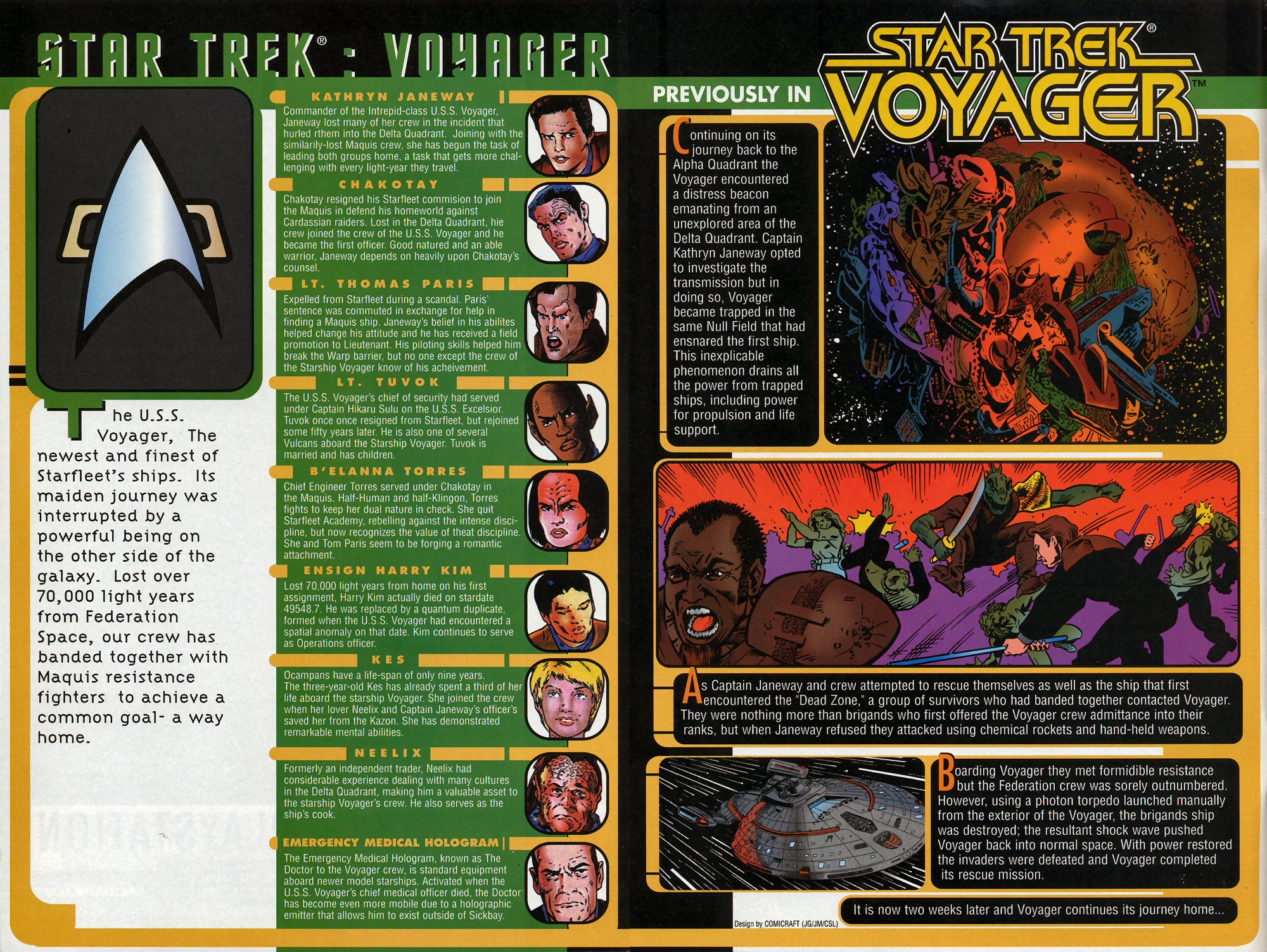 Read online Star Trek: Voyager comic -  Issue #10 - 2