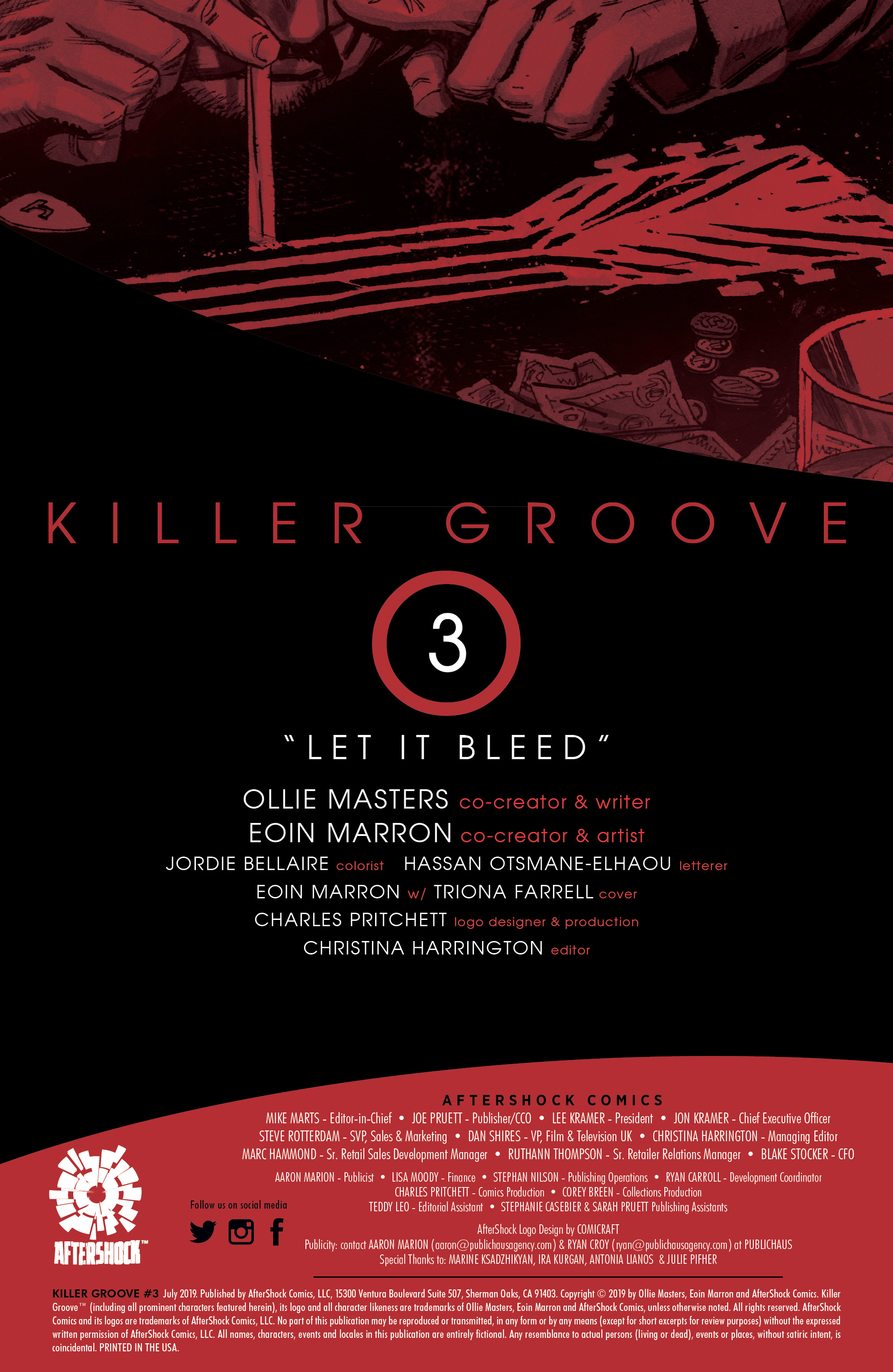 Read online Killer Groove comic -  Issue #3 - 2
