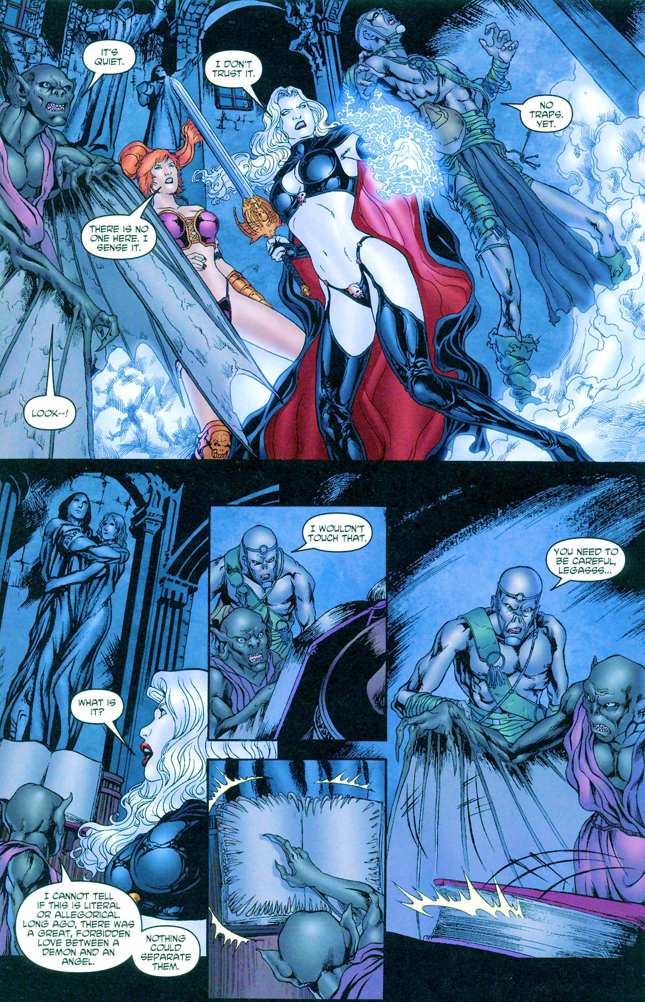 Read online Brian Pulido's Lady Death: Sacrilege comic -  Issue #1 - 17