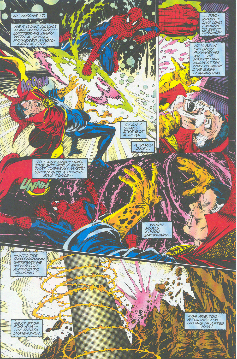 Read online Spider-Man/Dr. Strange: "The Way to Dusty Death" comic -  Issue # Full - 49