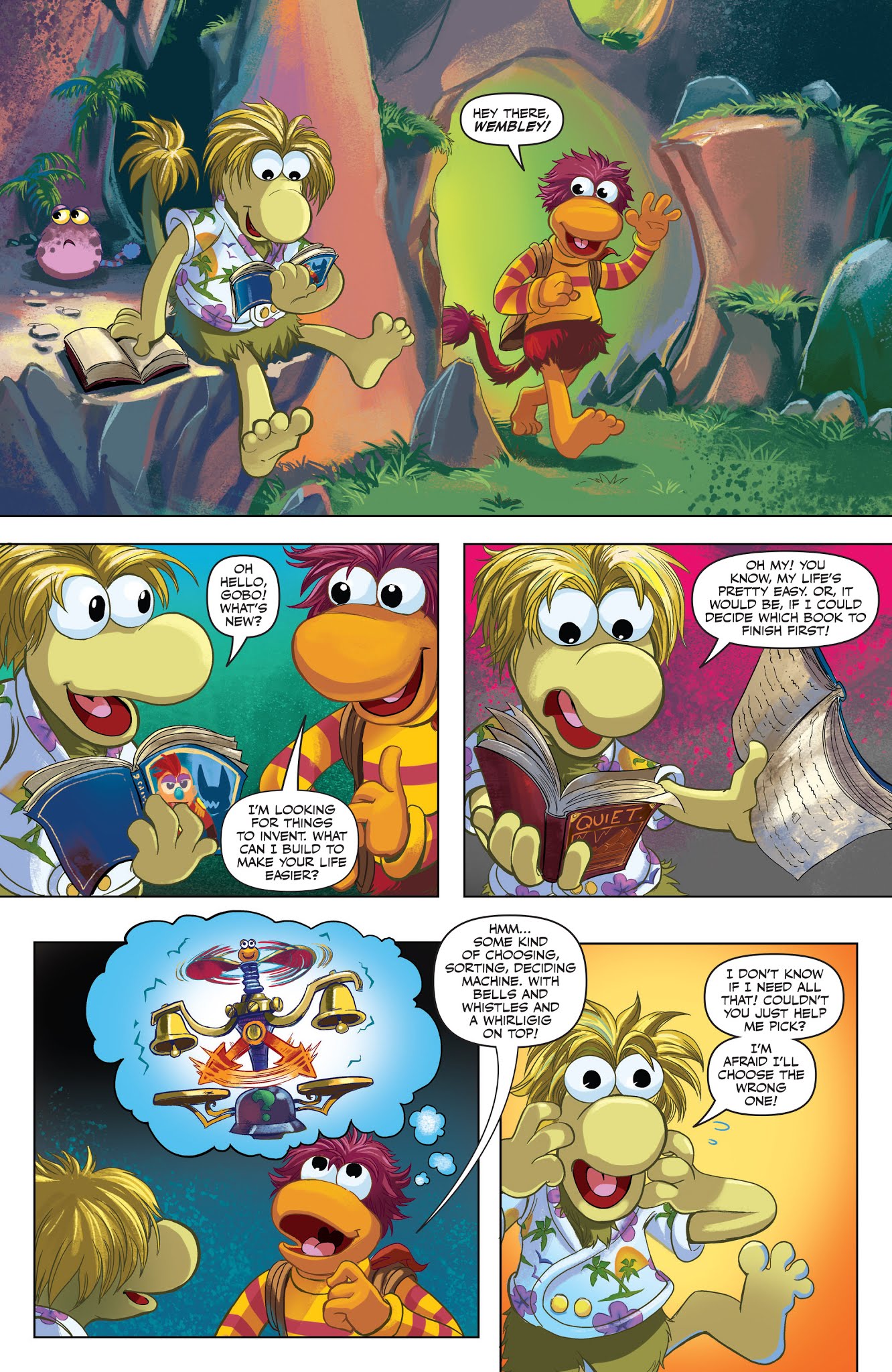 Read online Jim Henson's Fraggle Rock: Journey to the Everspring comic -  Issue #1 - 7