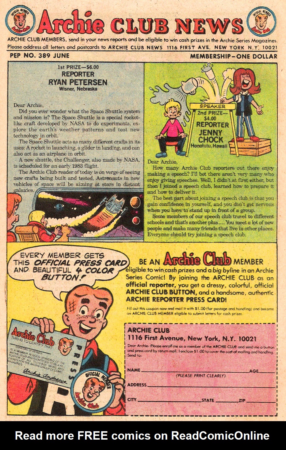 Read online Pep Comics comic -  Issue #389 - 26