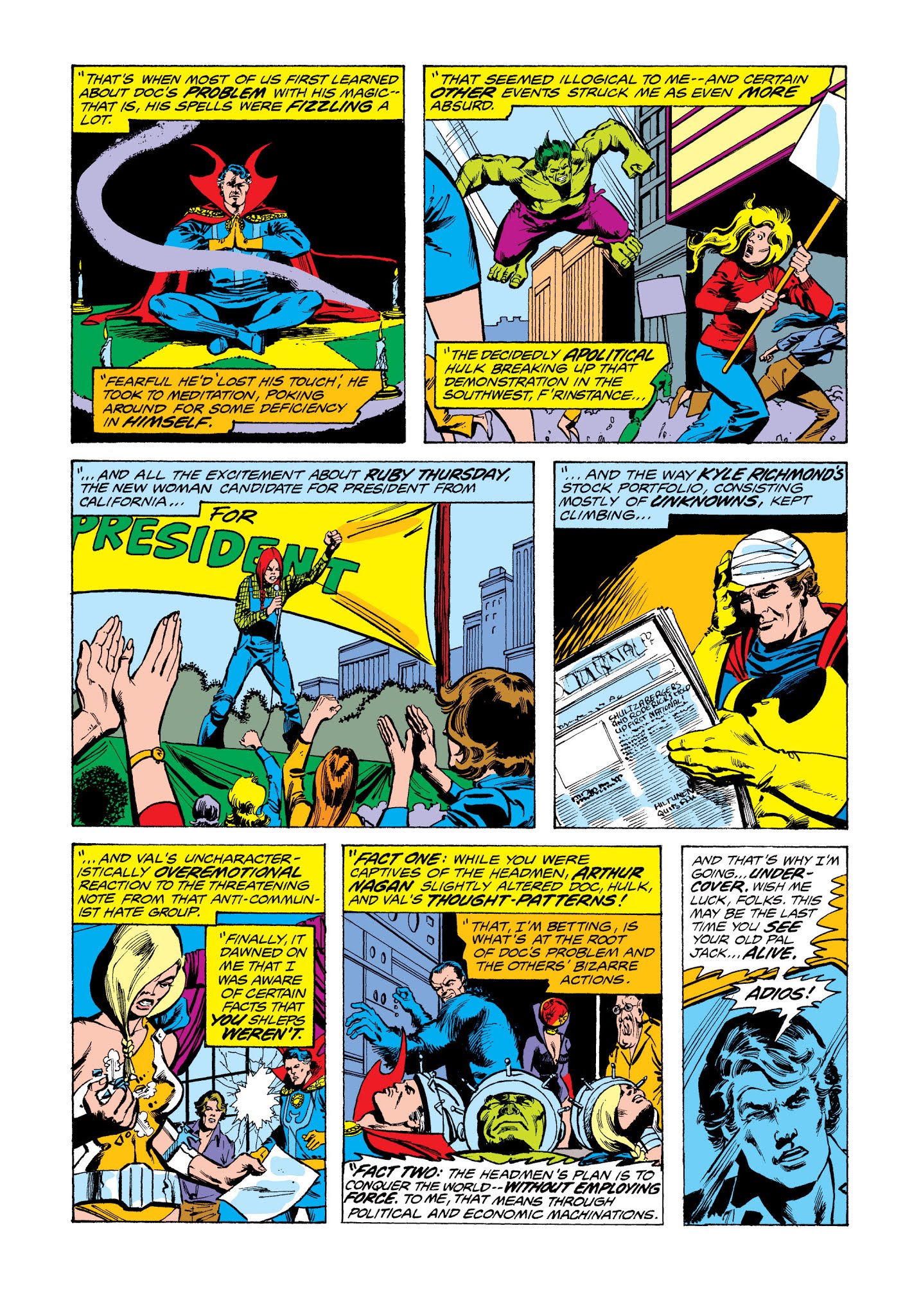 Read online Marvel Masterworks: The Defenders comic -  Issue # TPB 5 (Part 2) - 93