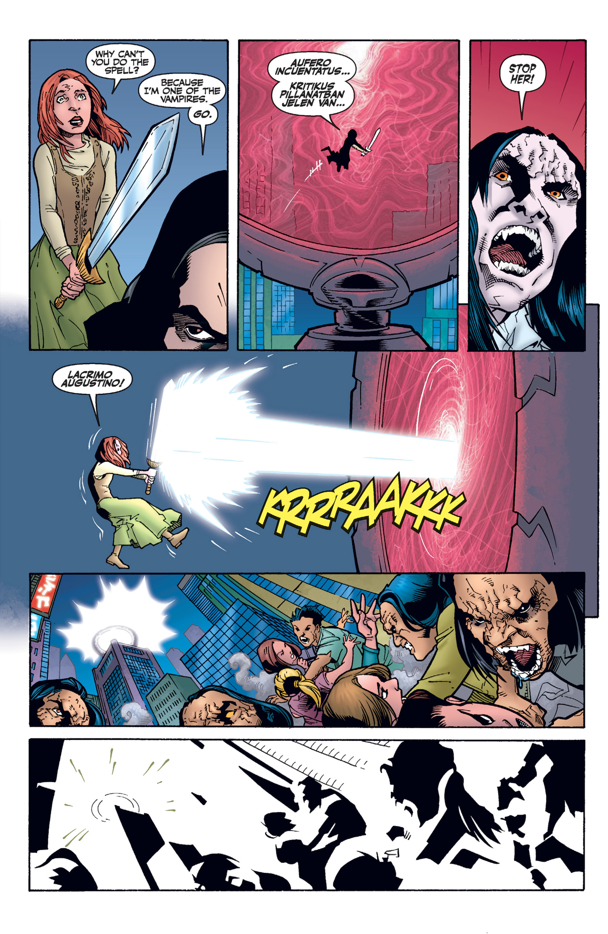 Read online Buffy the Vampire Slayer Season Eight comic -  Issue # _TPB 3 - Wolves at the Gate - 113