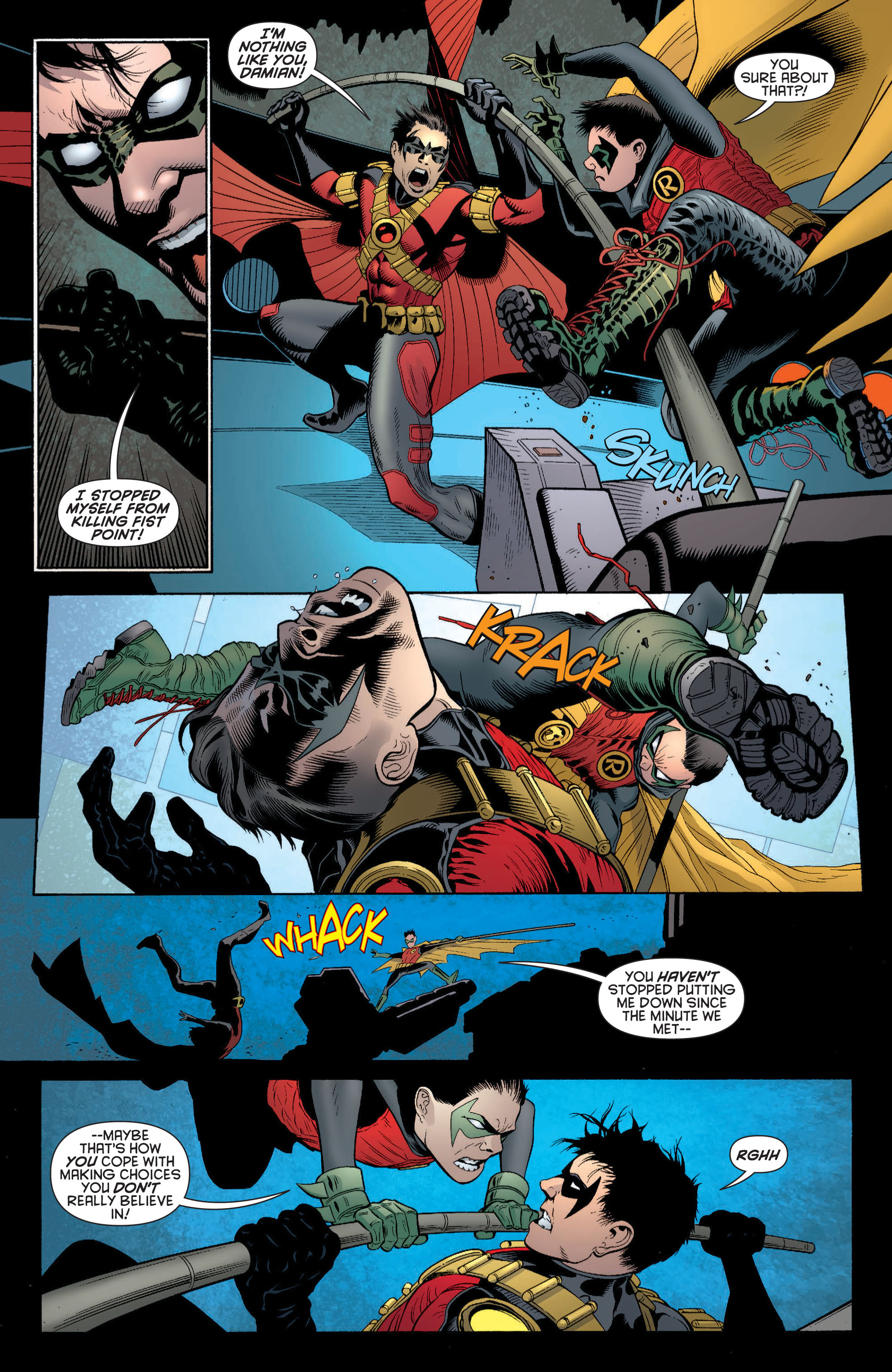 Read online Batman and Robin by Peter J. Tomasi and Patrick Gleason Omnibus comic -  Issue # TPB (Part 3) - 89