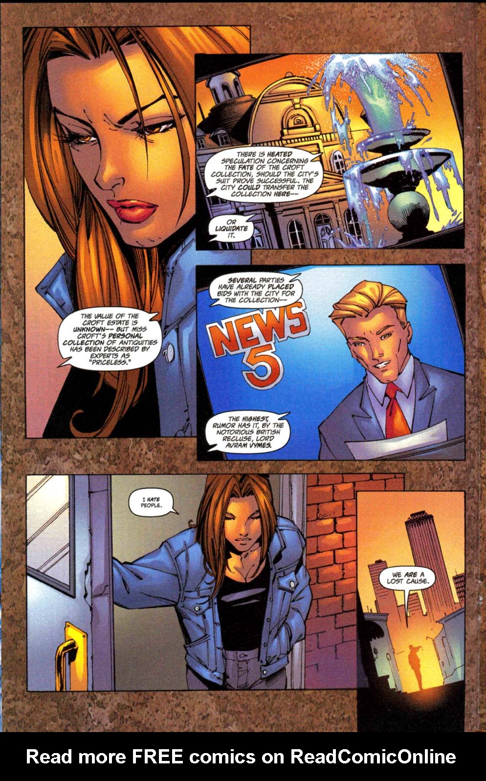 Read online Tomb Raider: The Series comic -  Issue #26 - 14
