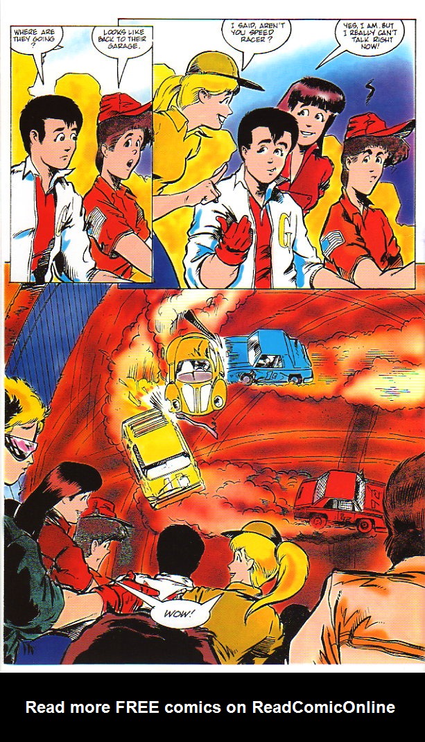 Read online Speed Racer (1987) comic -  Issue #4 - 17