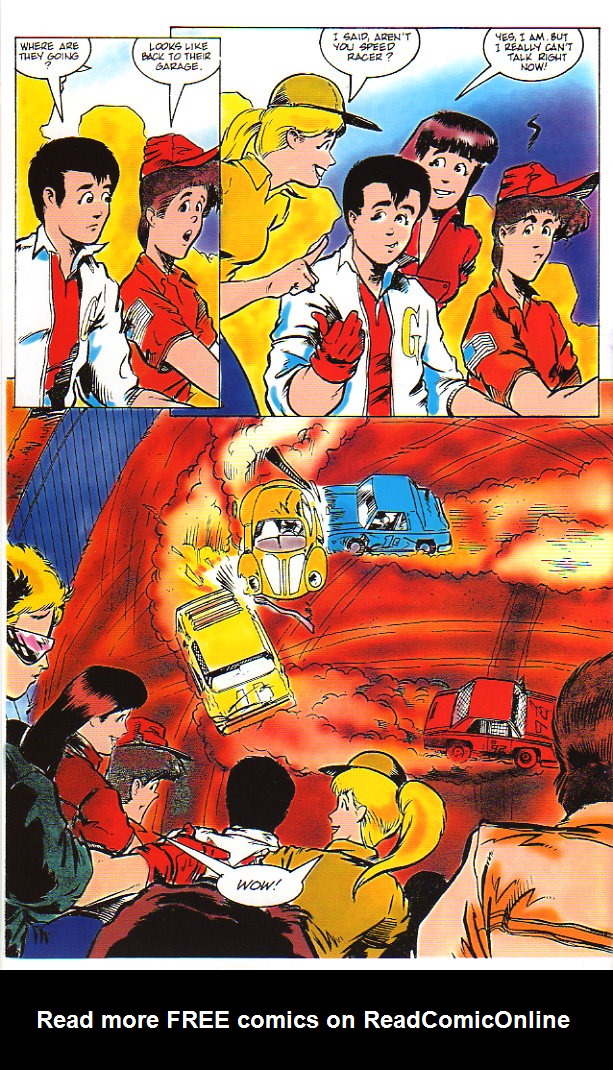 Read online Speed Racer (1987) comic -  Issue #4 - 17