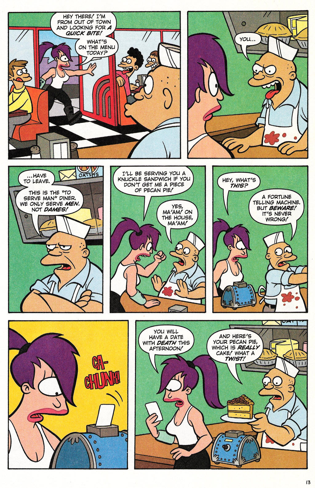 Read online Futurama Comics comic -  Issue #28 - 11