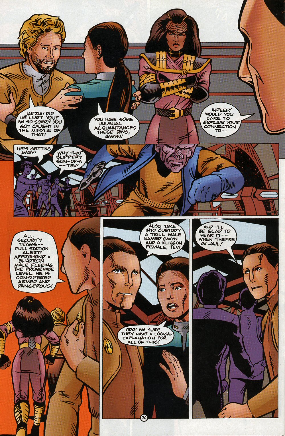 Read online Star Trek: Deep Space Nine (1993) comic -  Issue #18 - 20