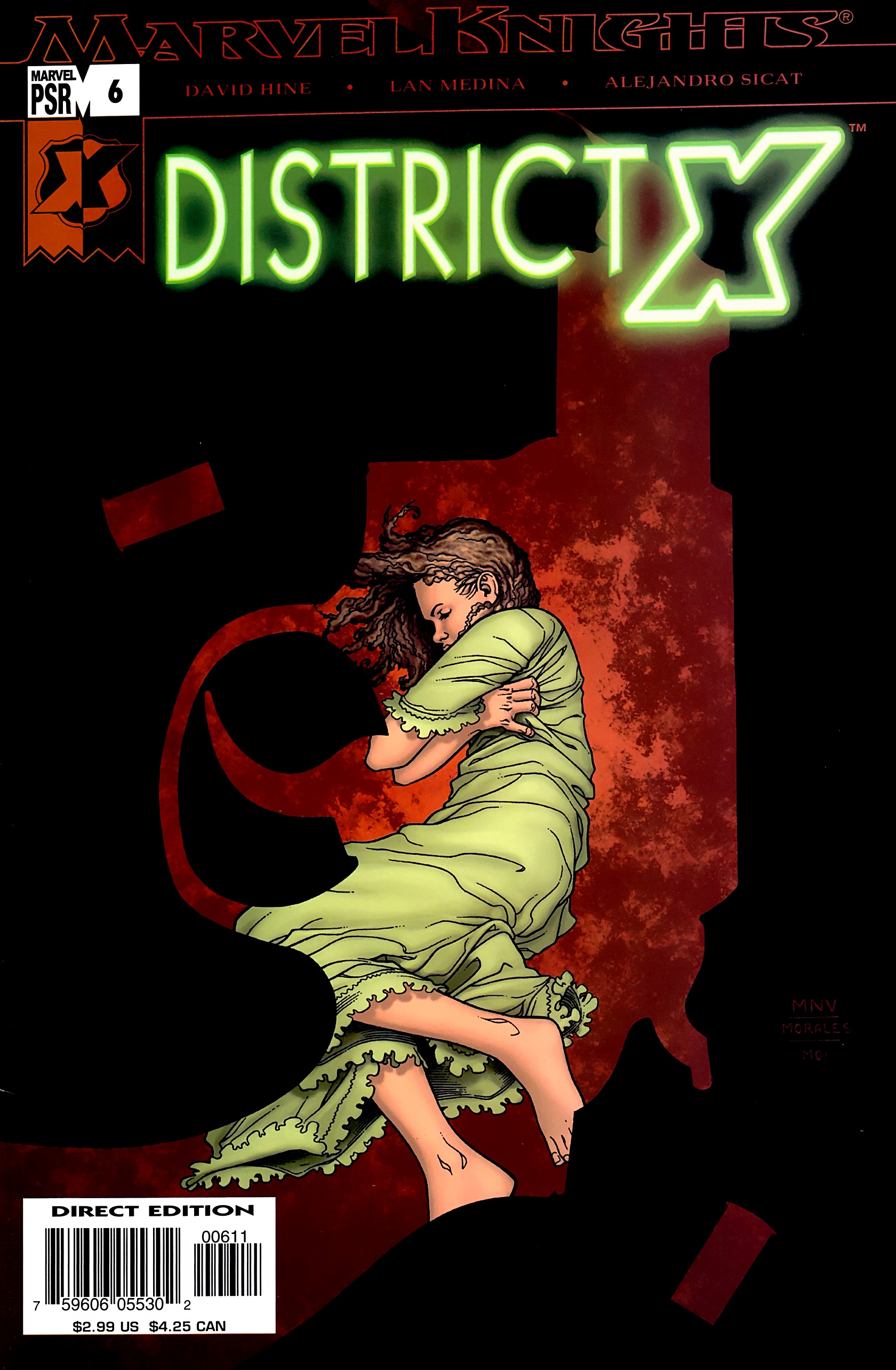 Read online District X comic -  Issue #6 - 1