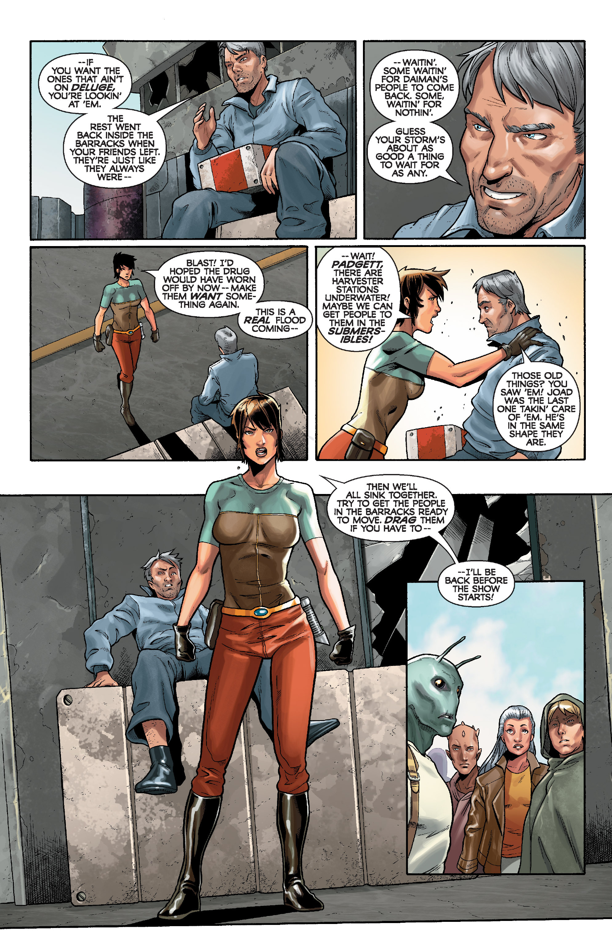 Read online Star Wars: Knight Errant - Deluge comic -  Issue #3 - 10