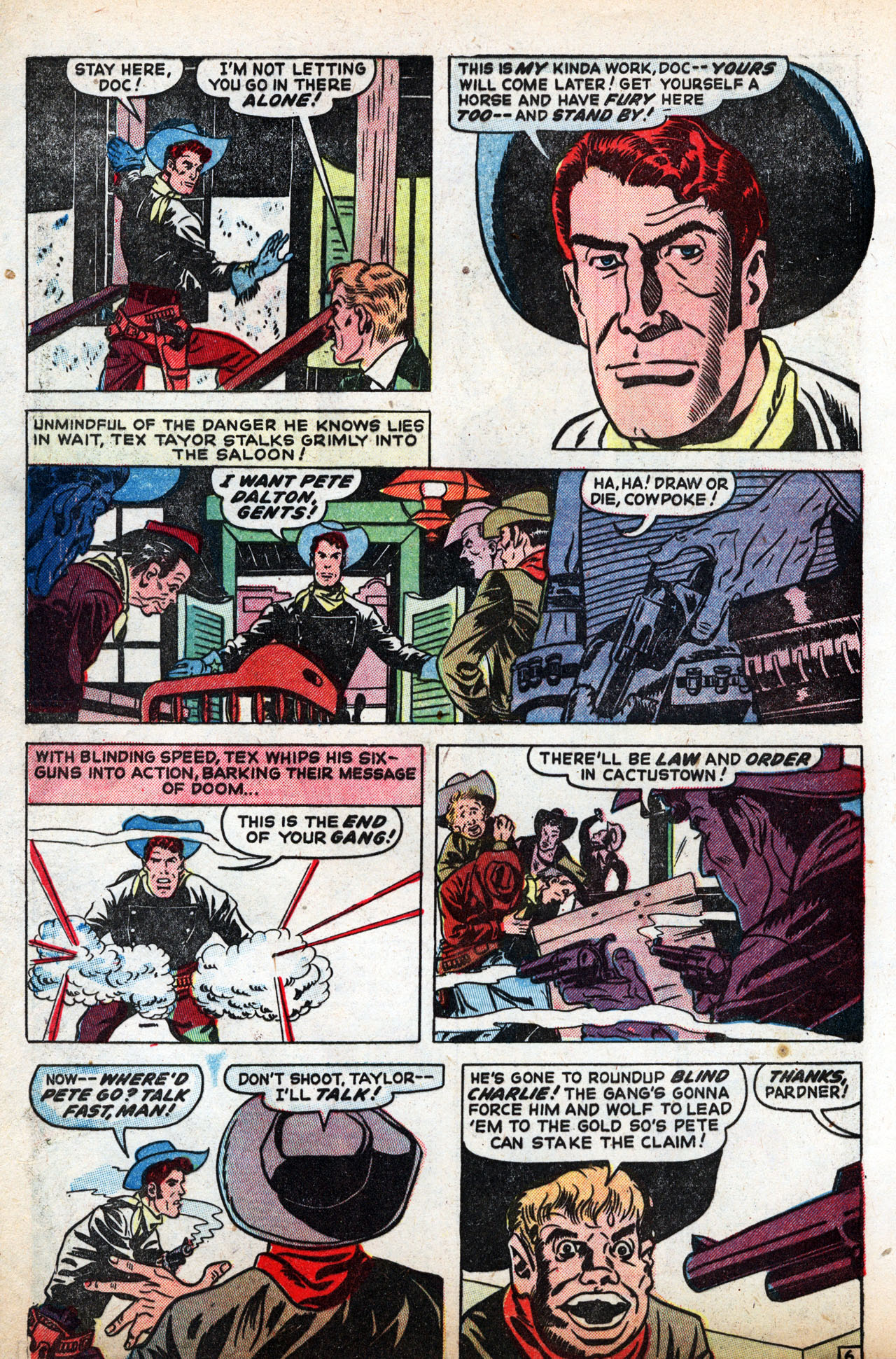 Read online Tex Taylor comic -  Issue #4 - 8