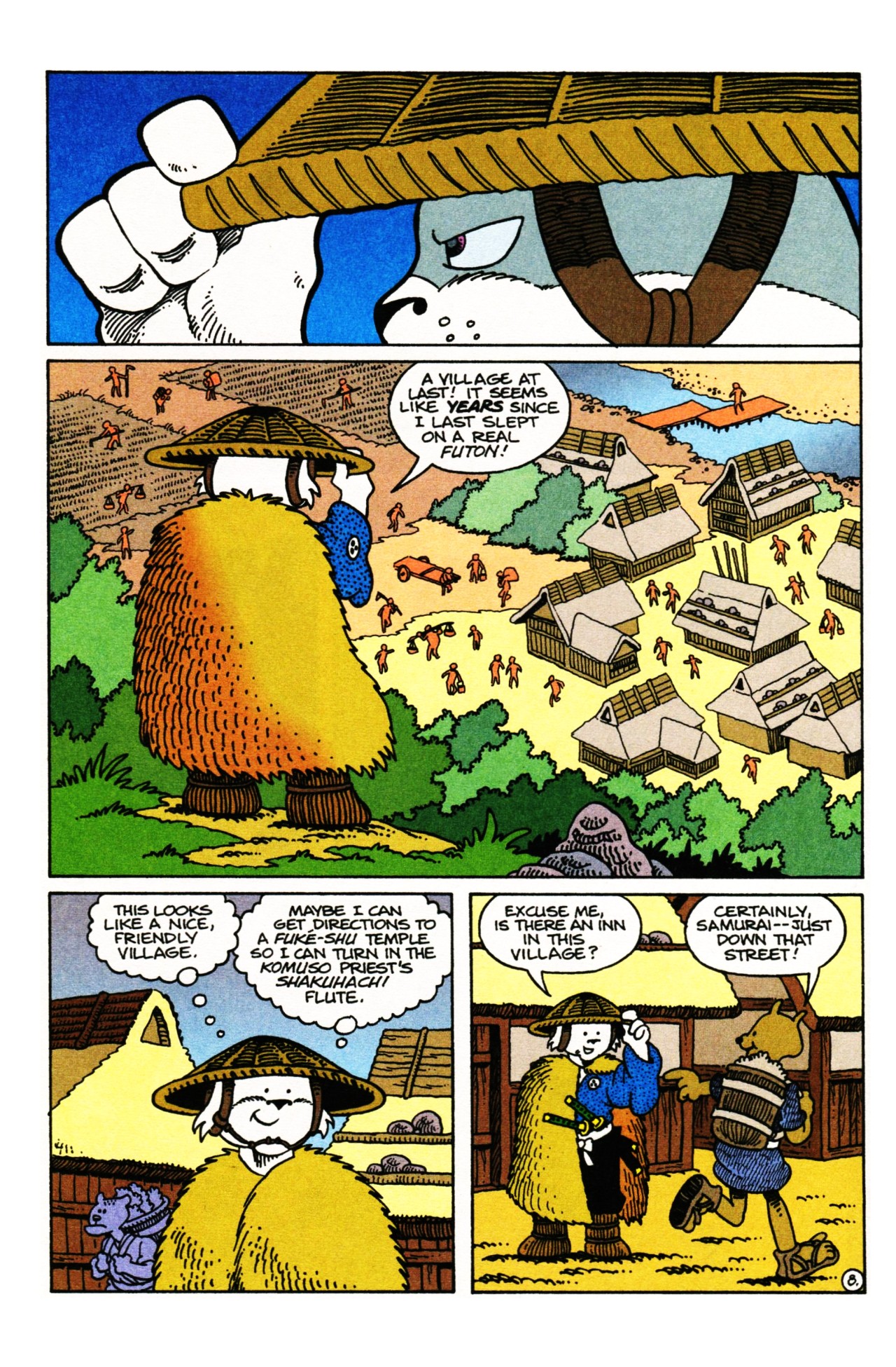 Read online Usagi Yojimbo (1993) comic -  Issue #8 - 9