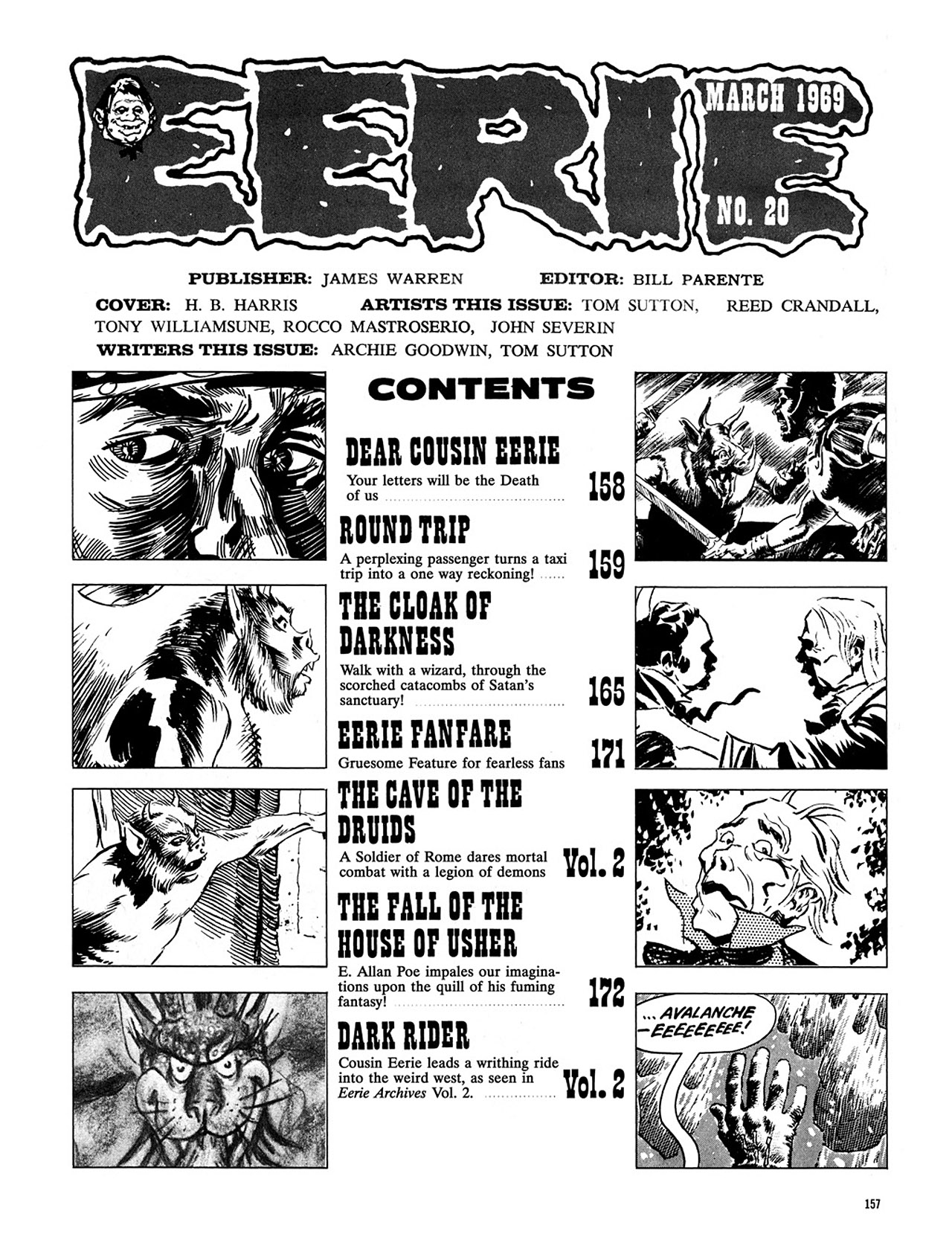 Read online Eerie Archives comic -  Issue # TPB 4 - 158