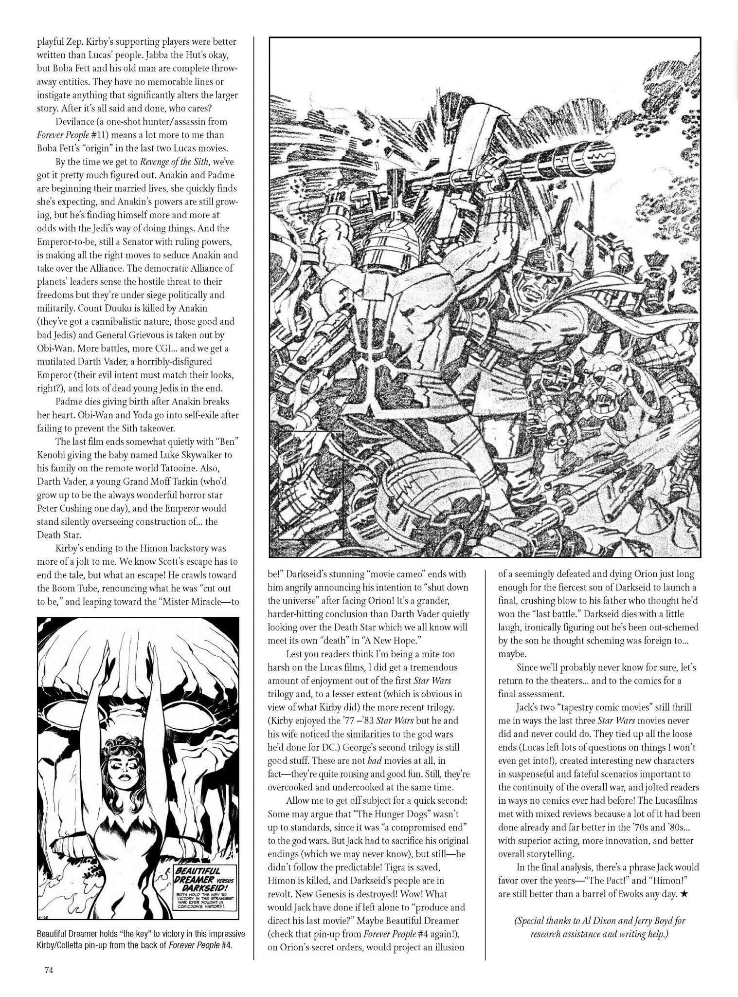 Read online The Jack Kirby Collector comic -  Issue #55 - 73
