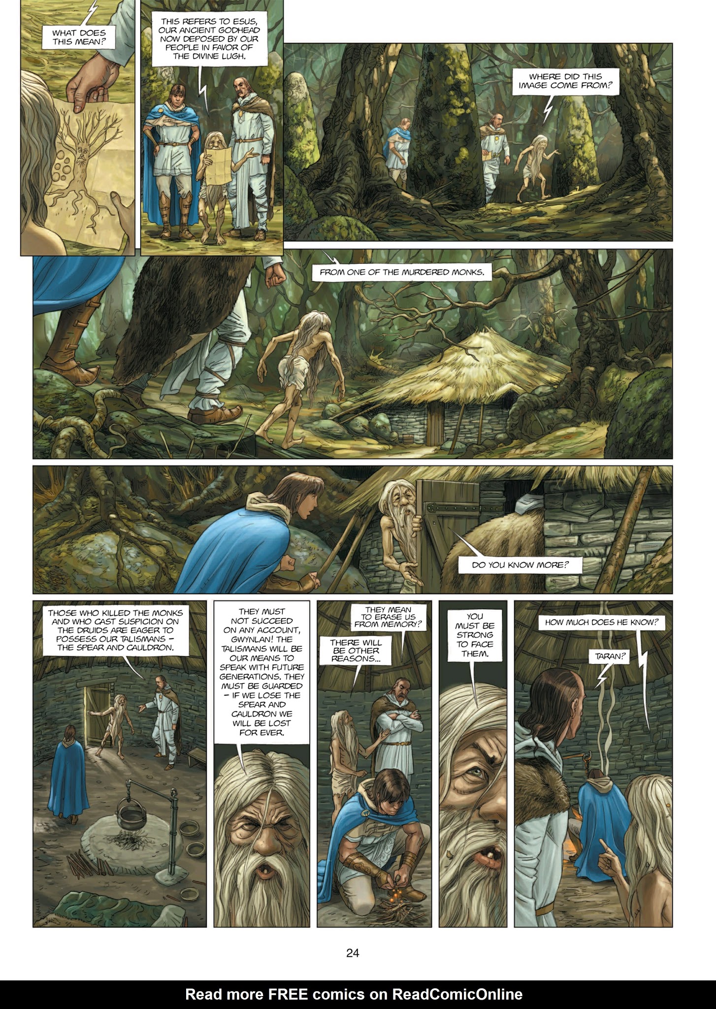Read online Druids comic -  Issue #3 - 24