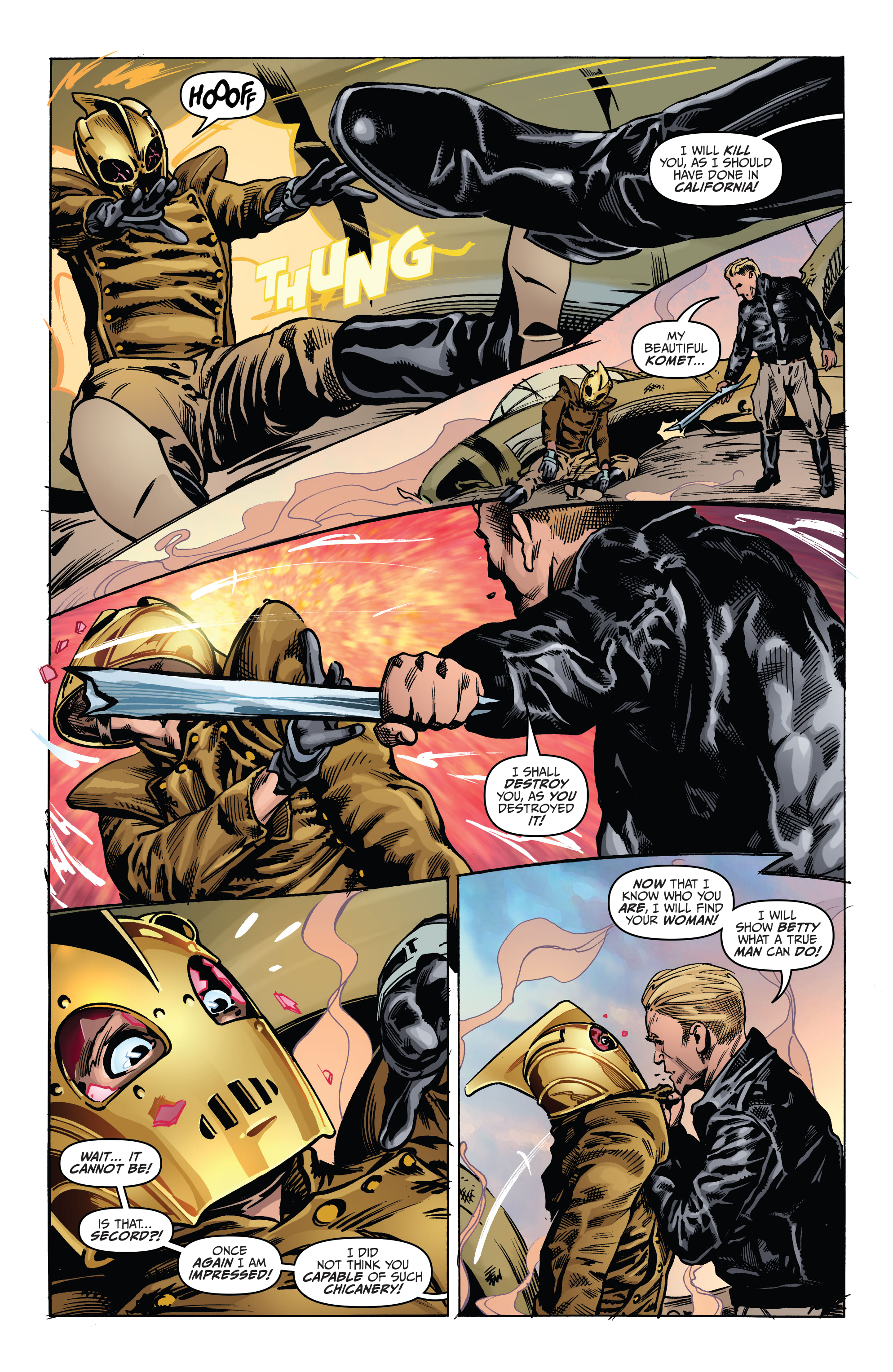 Read online The Rocketeer: The Great Race comic -  Issue #4 - 12