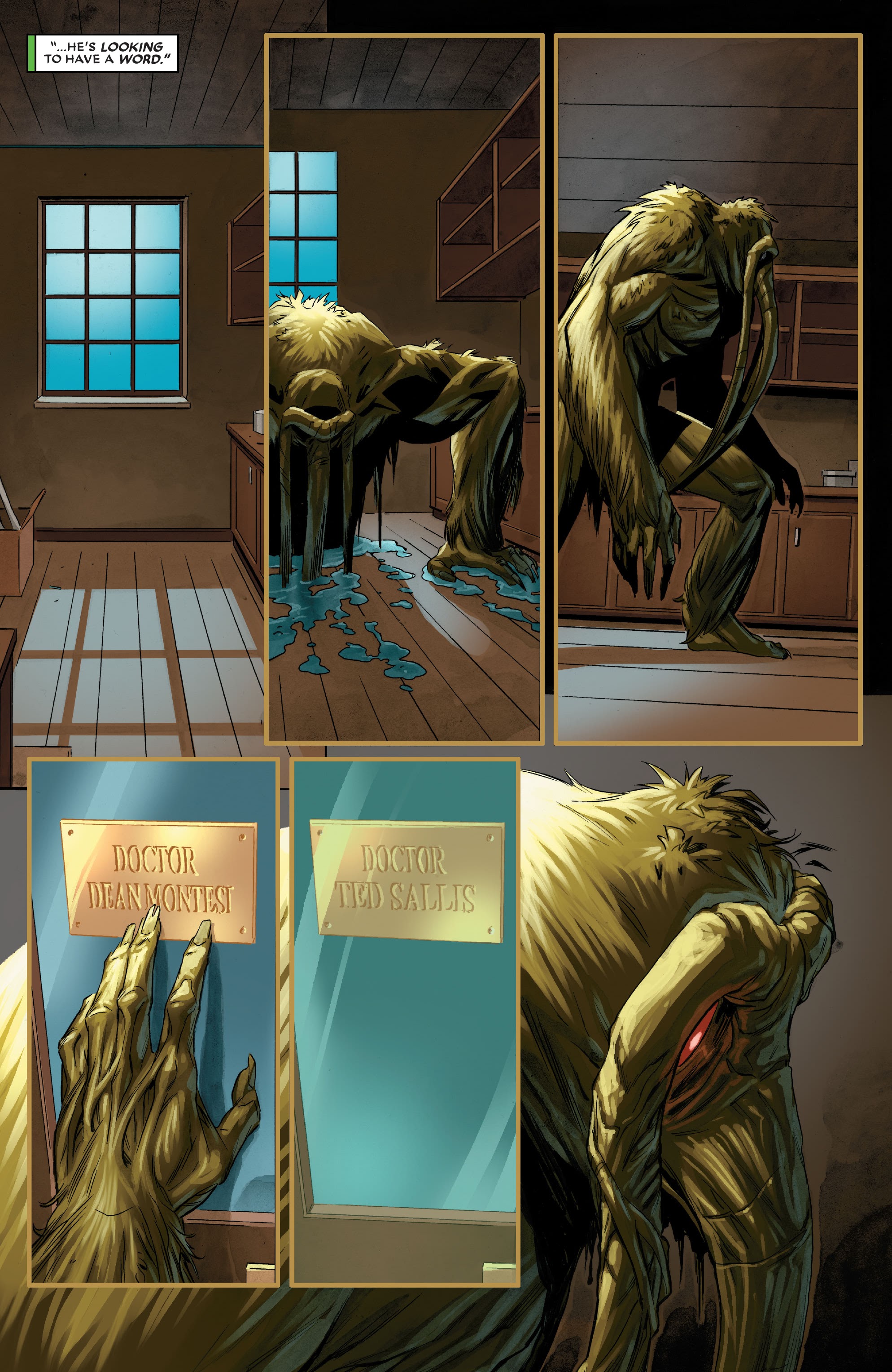 Read online Curse Of The Man-Thing comic -  Issue # Spider-Man - 29