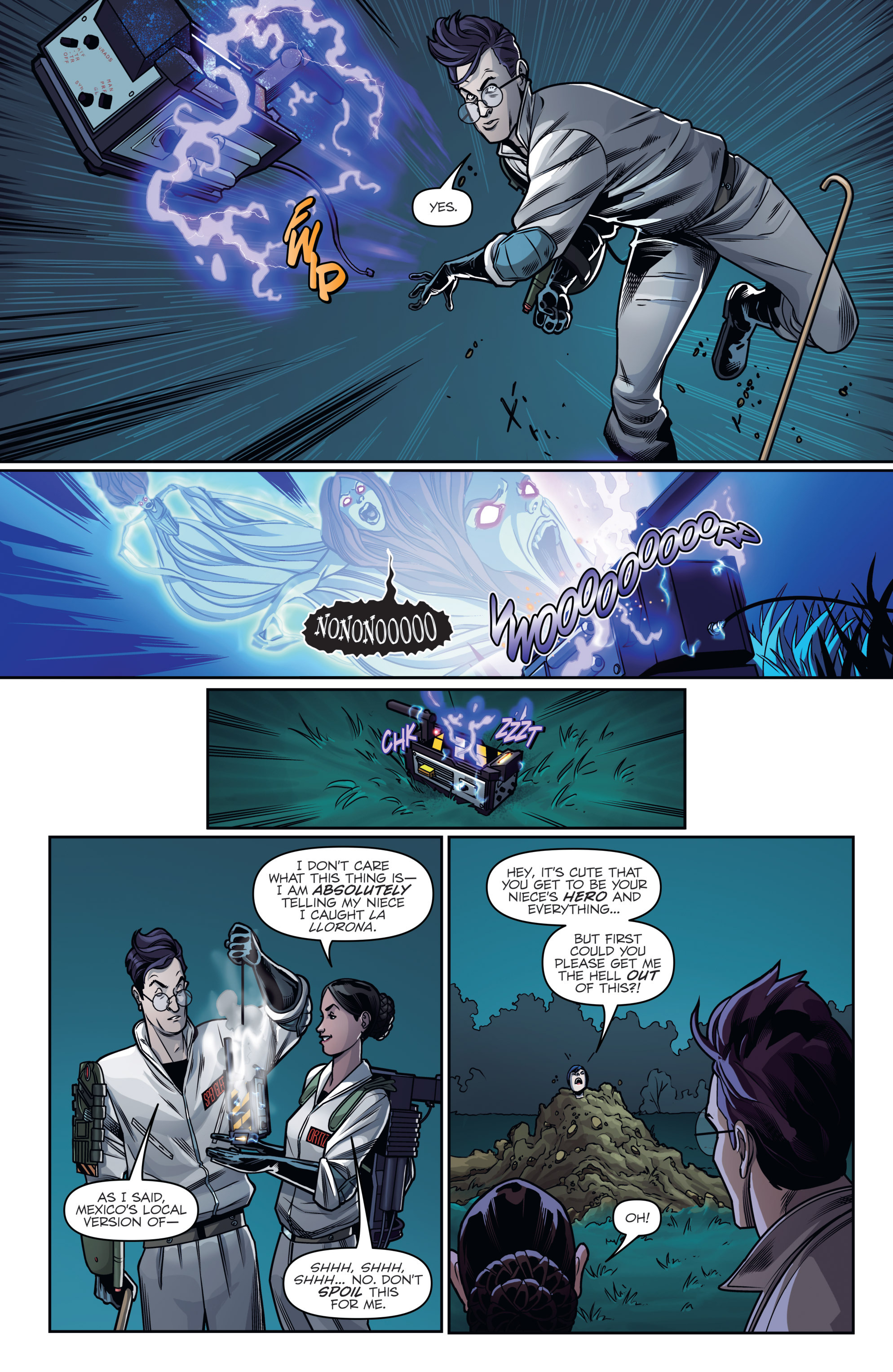 Read online Ghostbusters: International comic -  Issue #6 - 23