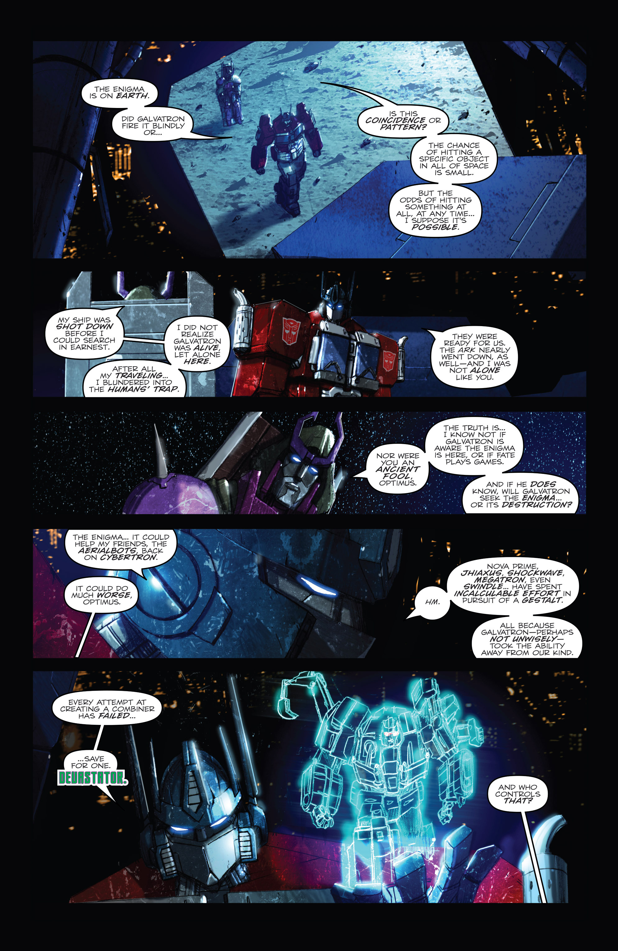 Read online Transformers: Robots In Disguise (2012) comic -  Issue #34 - 25