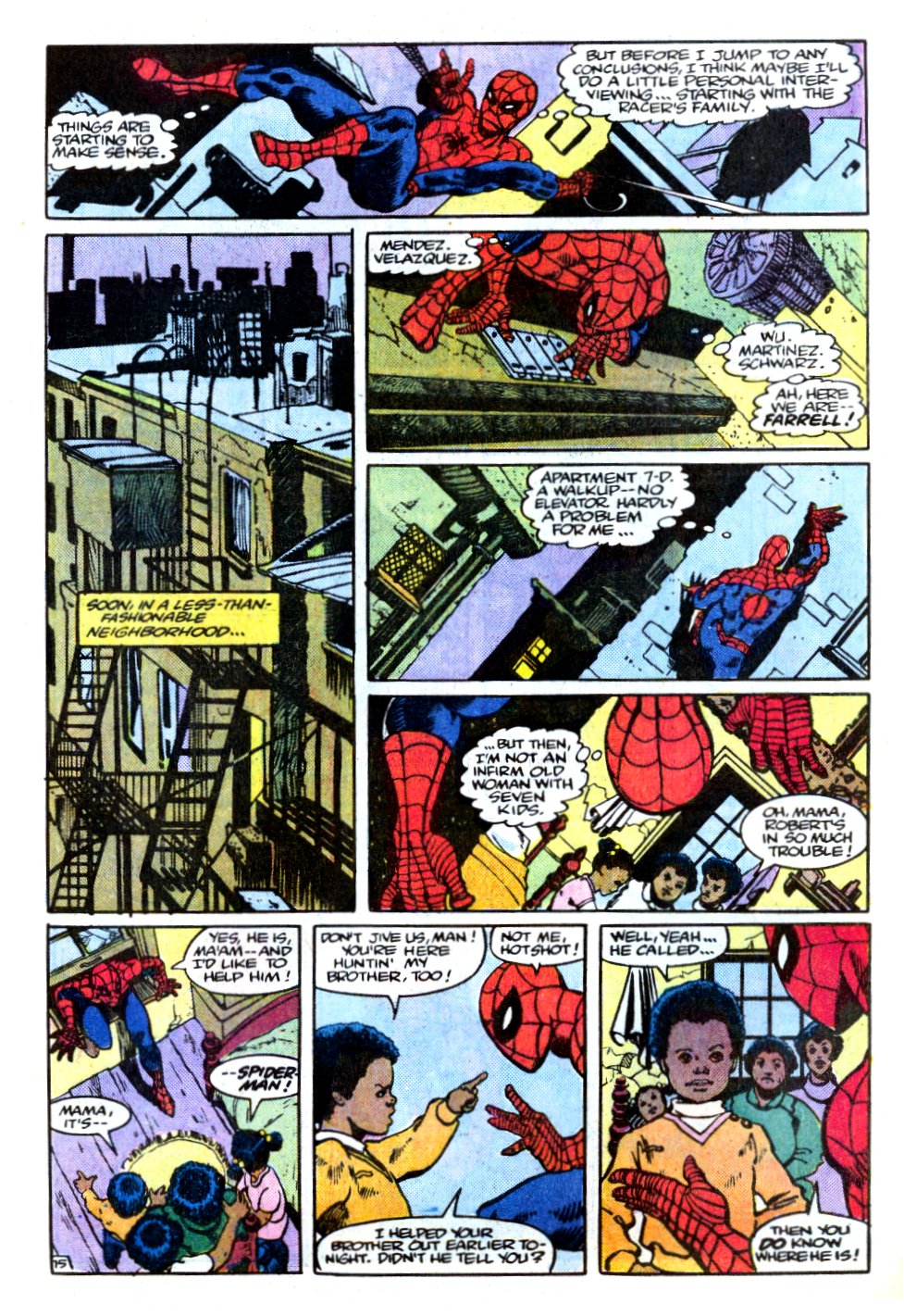 Read online The Spectacular Spider-Man (1976) comic -  Issue #104 - 16