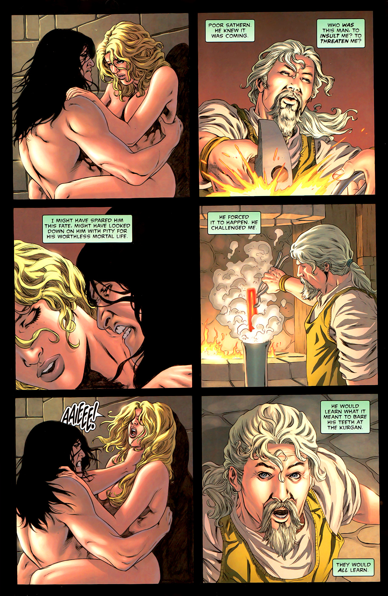 Read online Highlander Origins: The Kurgan comic -  Issue #2 - 18