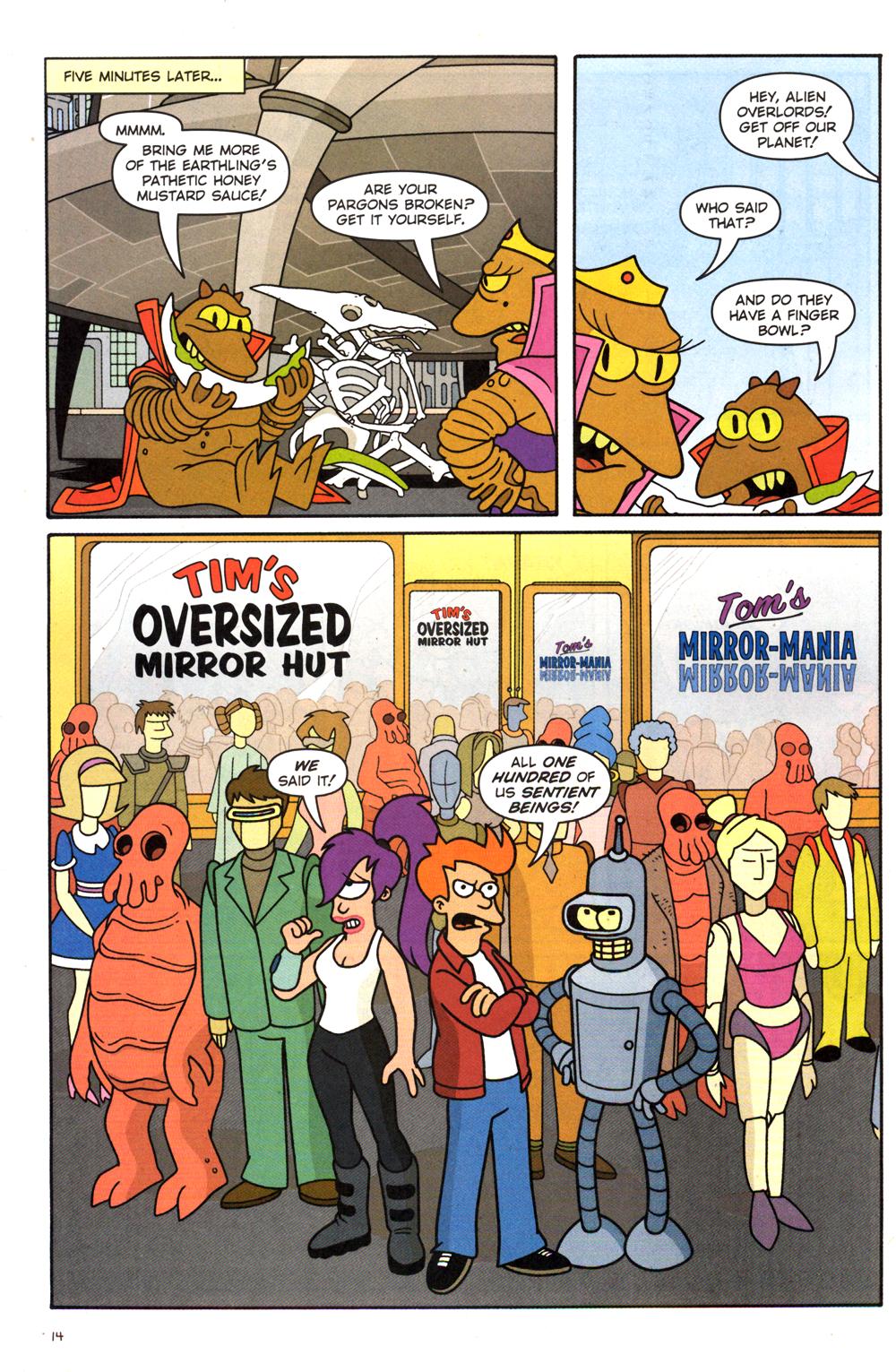 Read online Futurama Comics comic -  Issue #17 - 15