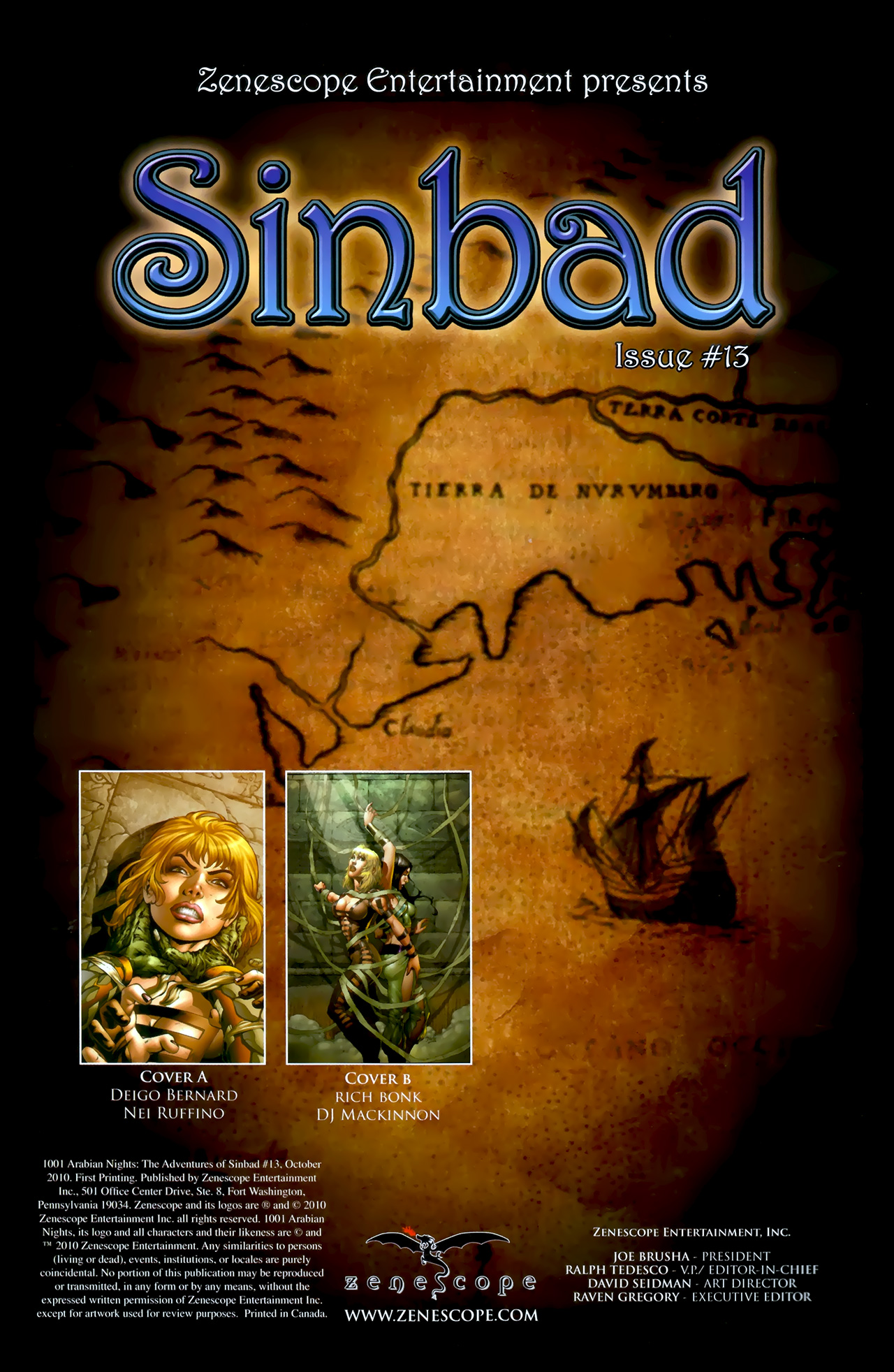 Read online 1001 Arabian Nights: The Adventures of Sinbad comic -  Issue #13 - 2