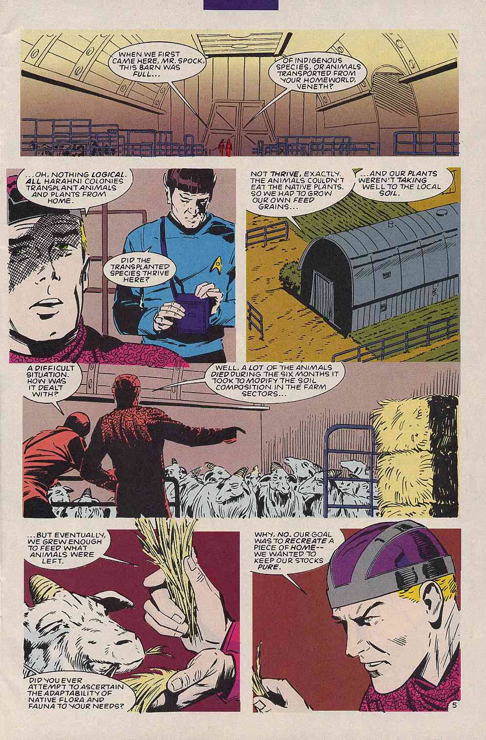 Read online Star Trek (1989) comic -  Issue #59 - 6