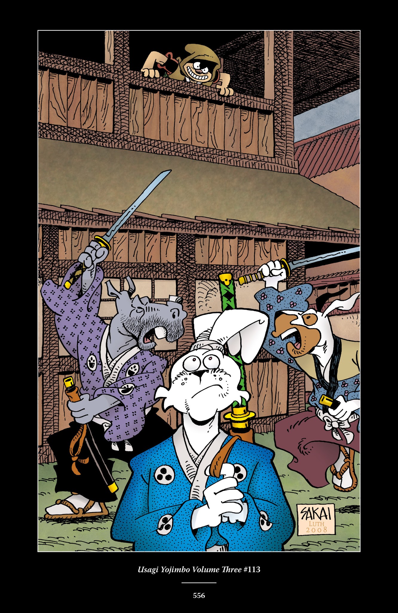 Read online The Usagi Yojimbo Saga comic -  Issue # TPB 6 - 551