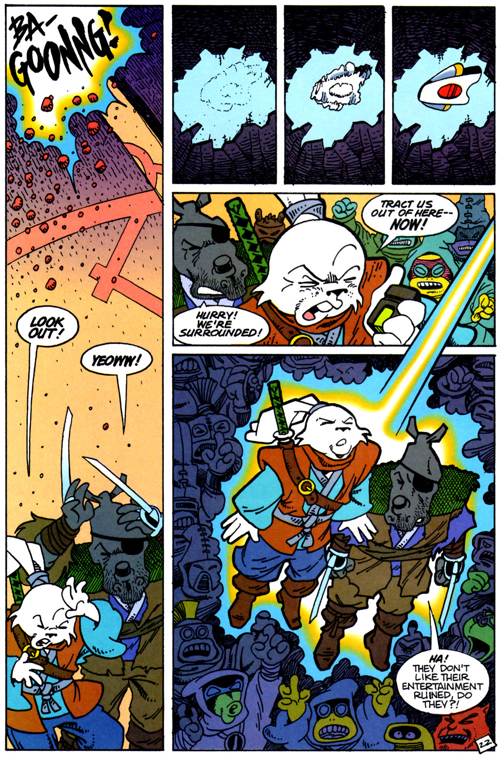 Read online Space Usagi Volume 2 comic -  Issue #1 - 24