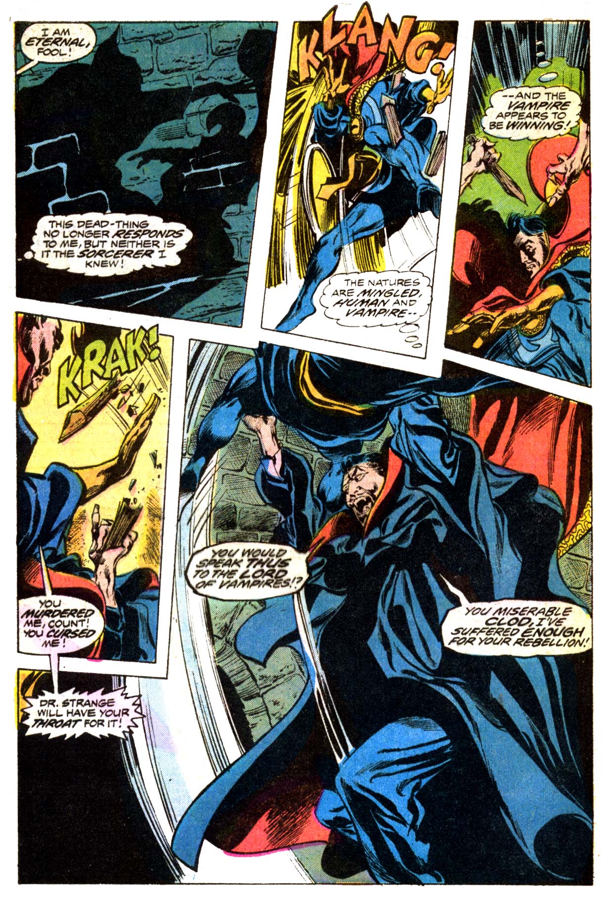 Read online Doctor Strange (1974) comic -  Issue #14 - 15