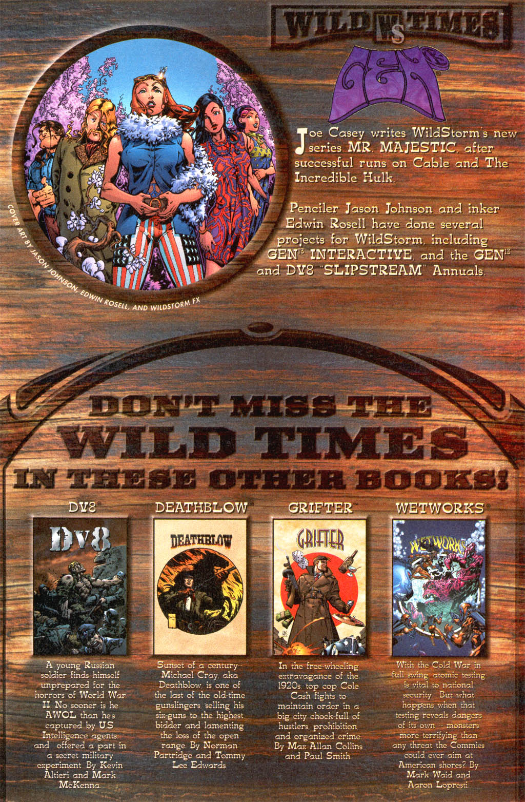 Read online Wild Times: Gen13 comic -  Issue # Full - 24