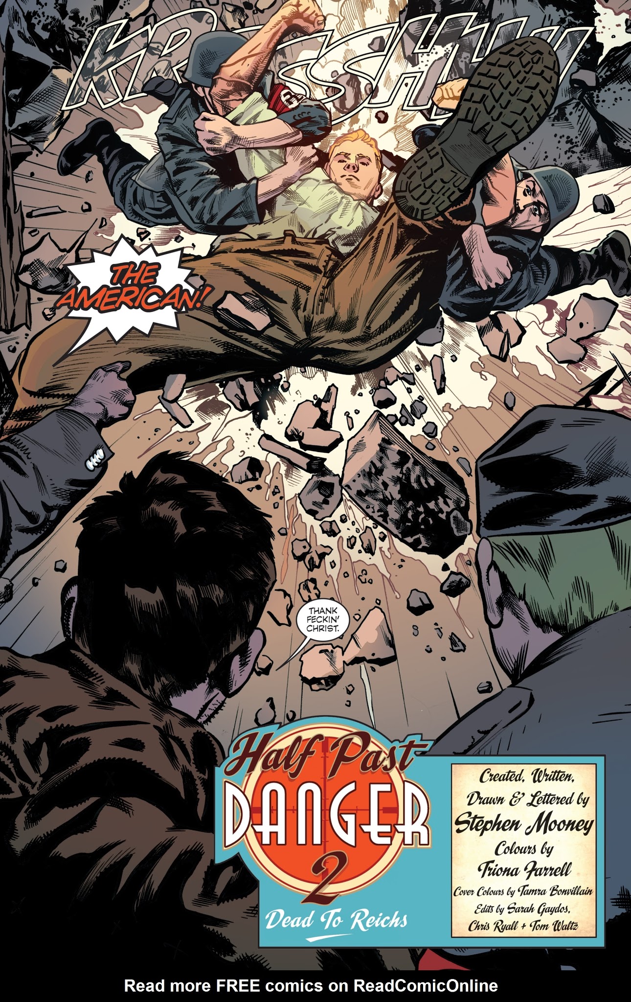 Read online Half Past Danger (2017) comic -  Issue #1 - 11