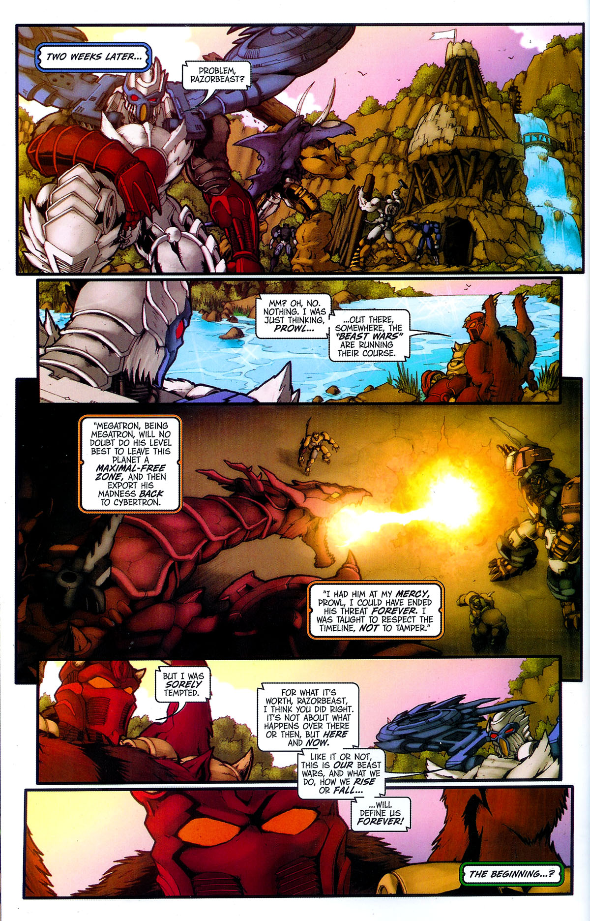 Read online Transformers, Beast Wars: The Gathering comic -  Issue #4 - 26