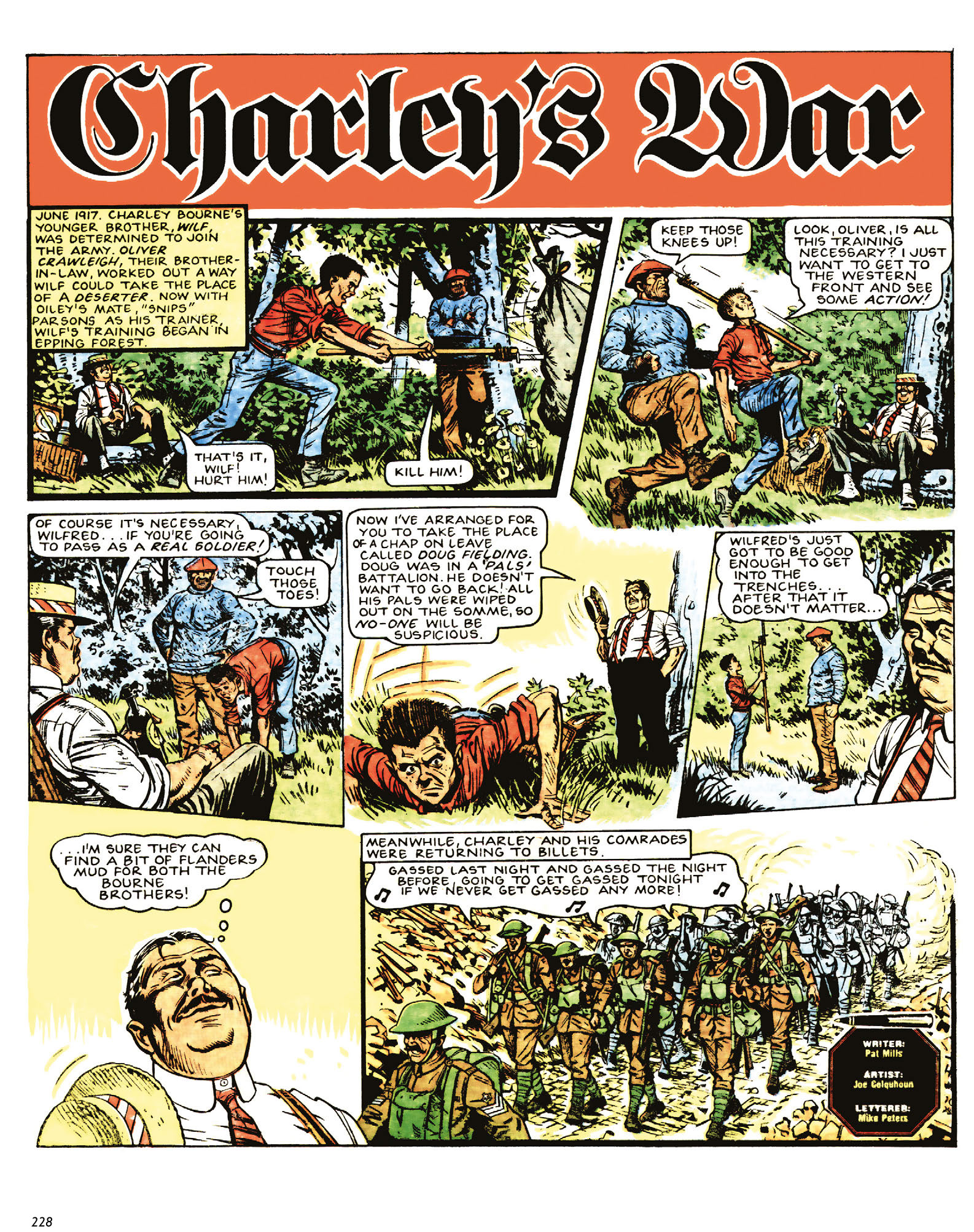 Read online Charley's War: The Definitive Collection comic -  Issue # TPB 2 - 228