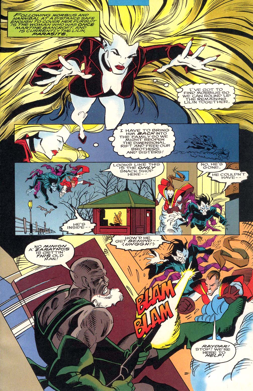 Read online Morbius: The Living Vampire (1992) comic -  Issue #17 - 9