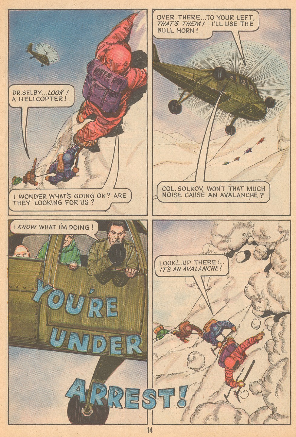 Read online The Crusaders (1974) comic -  Issue #7 - 16