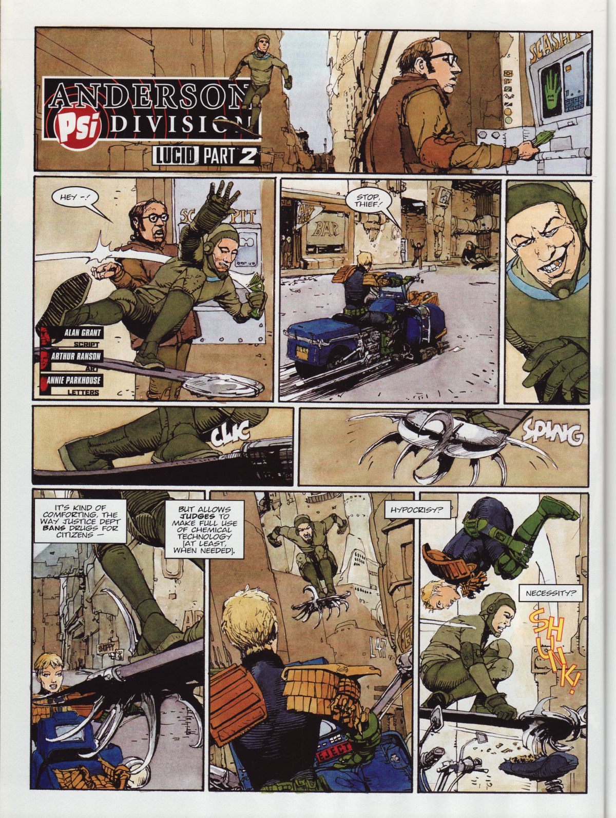 Read online Judge Dredd Megazine (Vol. 5) comic -  Issue #239 - 32