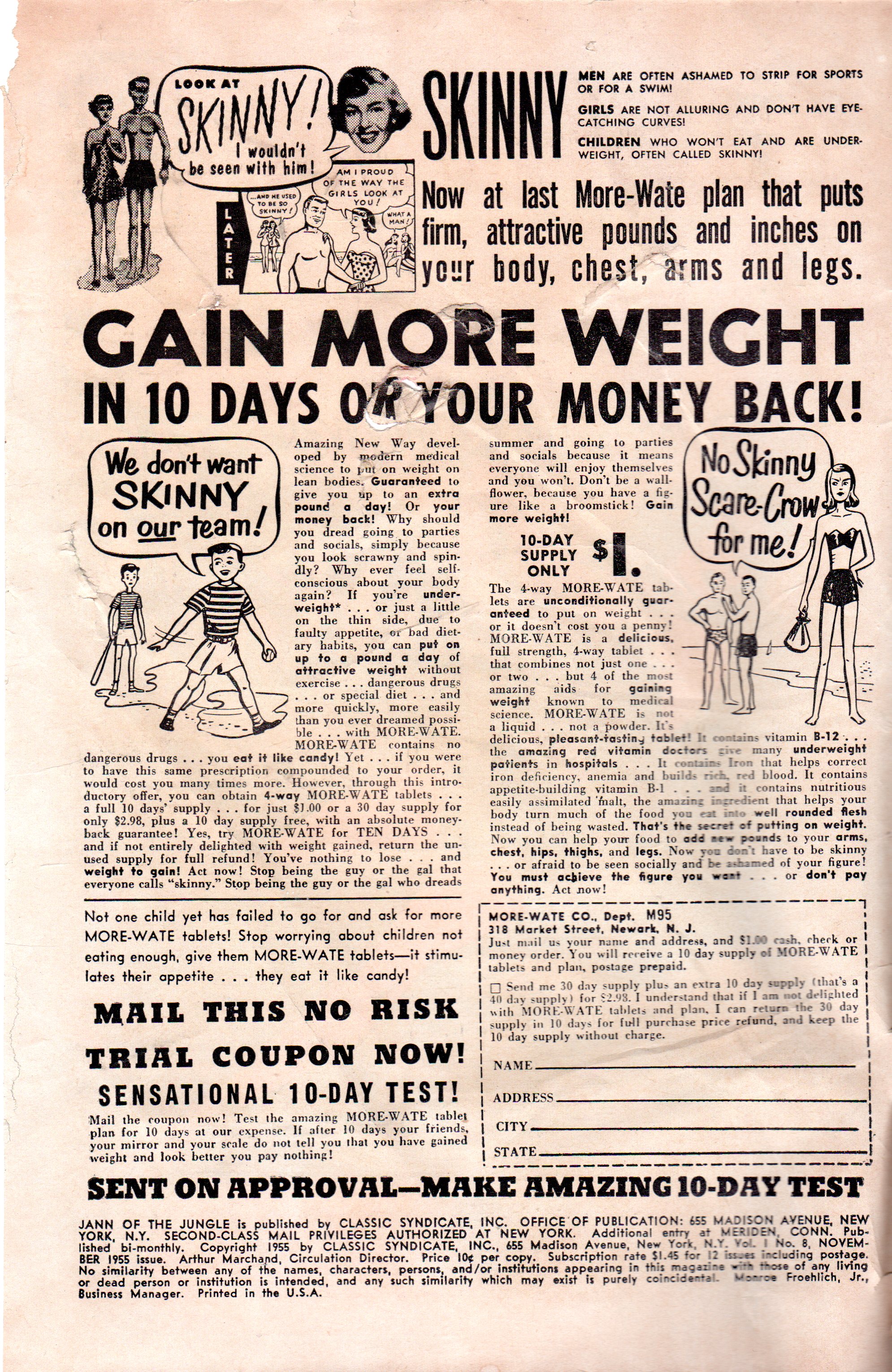 Read online Jann of the Jungle comic -  Issue #8 - 2