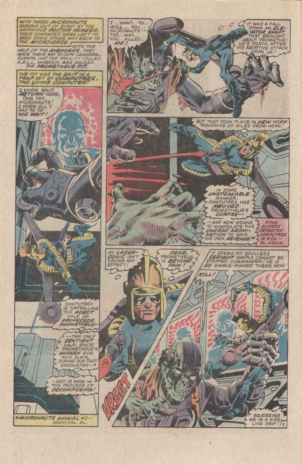 Read online Micronauts (1979) comic -  Issue #44 - 3