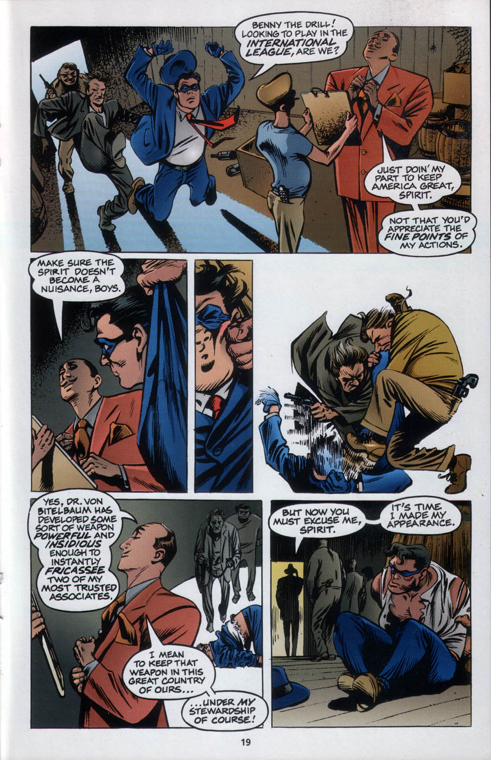 Read online The Spirit: The New Adventures comic -  Issue #4 - 21