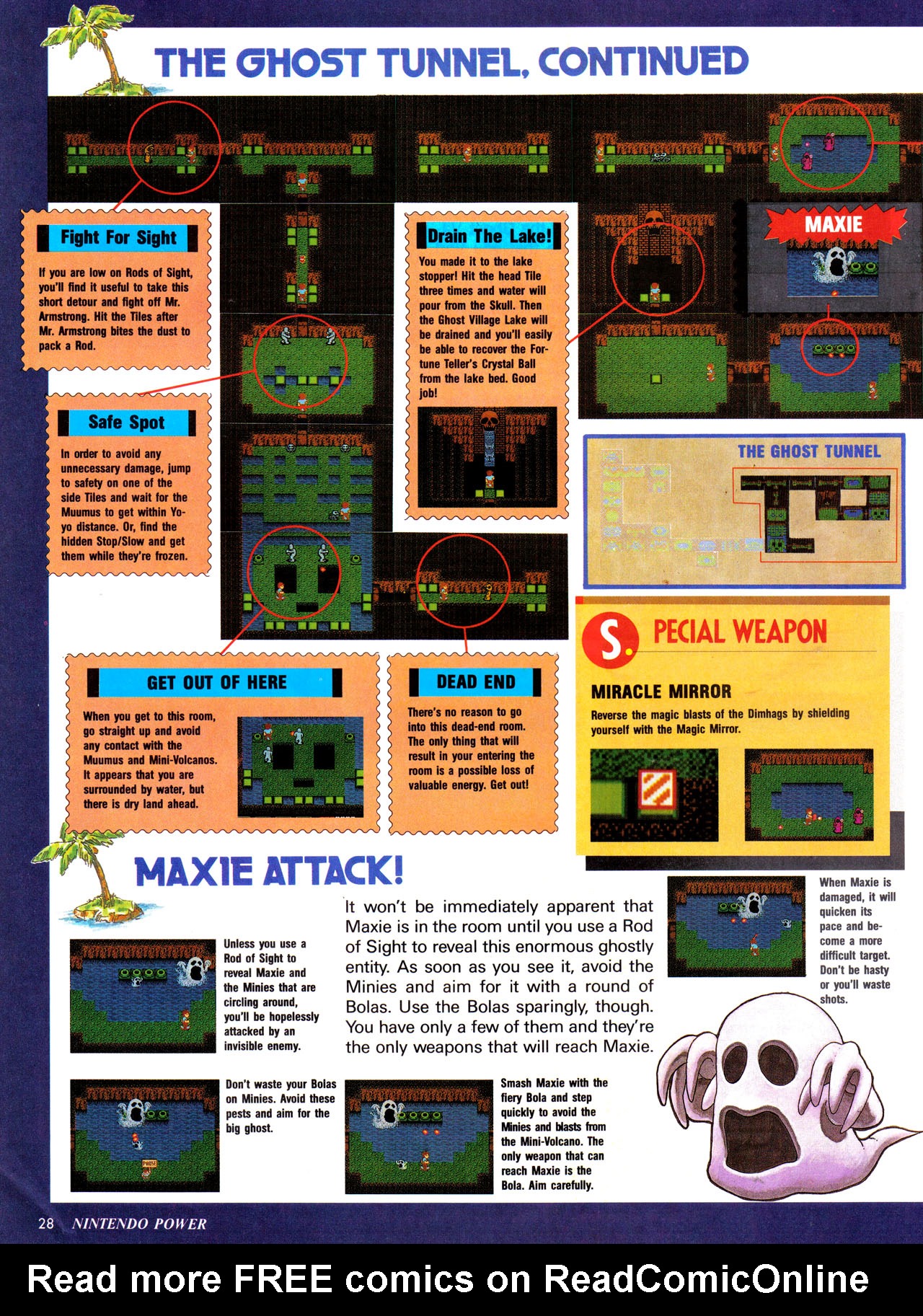 Read online Nintendo Power comic -  Issue #22 - 31